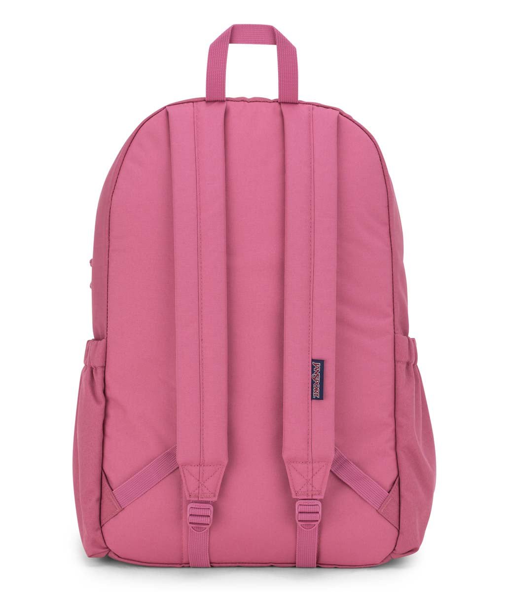 JanSport Lounge Pack Backpack - Mauve Haze Color, Lightweight & Durable for School, College, Travel & Everyday Use