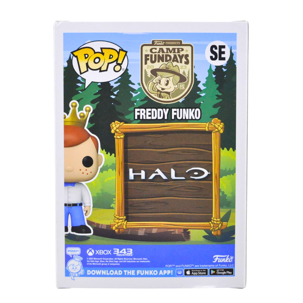Funko Pop! Freddy Funko as Spartan Freddy SE - 2023 Camp Fundays Online Exclusive Limited Edition (250 Made) - Perfect for Collectors and Gaming Enthusiasts