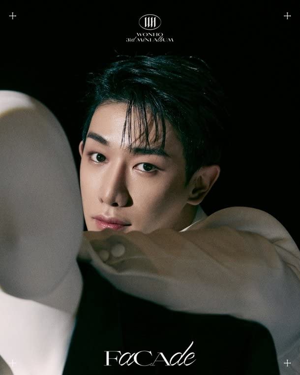 DREAMUS Monsta X Wonho Facade 3rd Mini Album Set - 3 Versions with CD, 96p PhotoBook, PhotoCard, Bookmark & Poster | K-Pop Collectors Edition | Perfect for Fans, Gifts & Music Enthusiasts