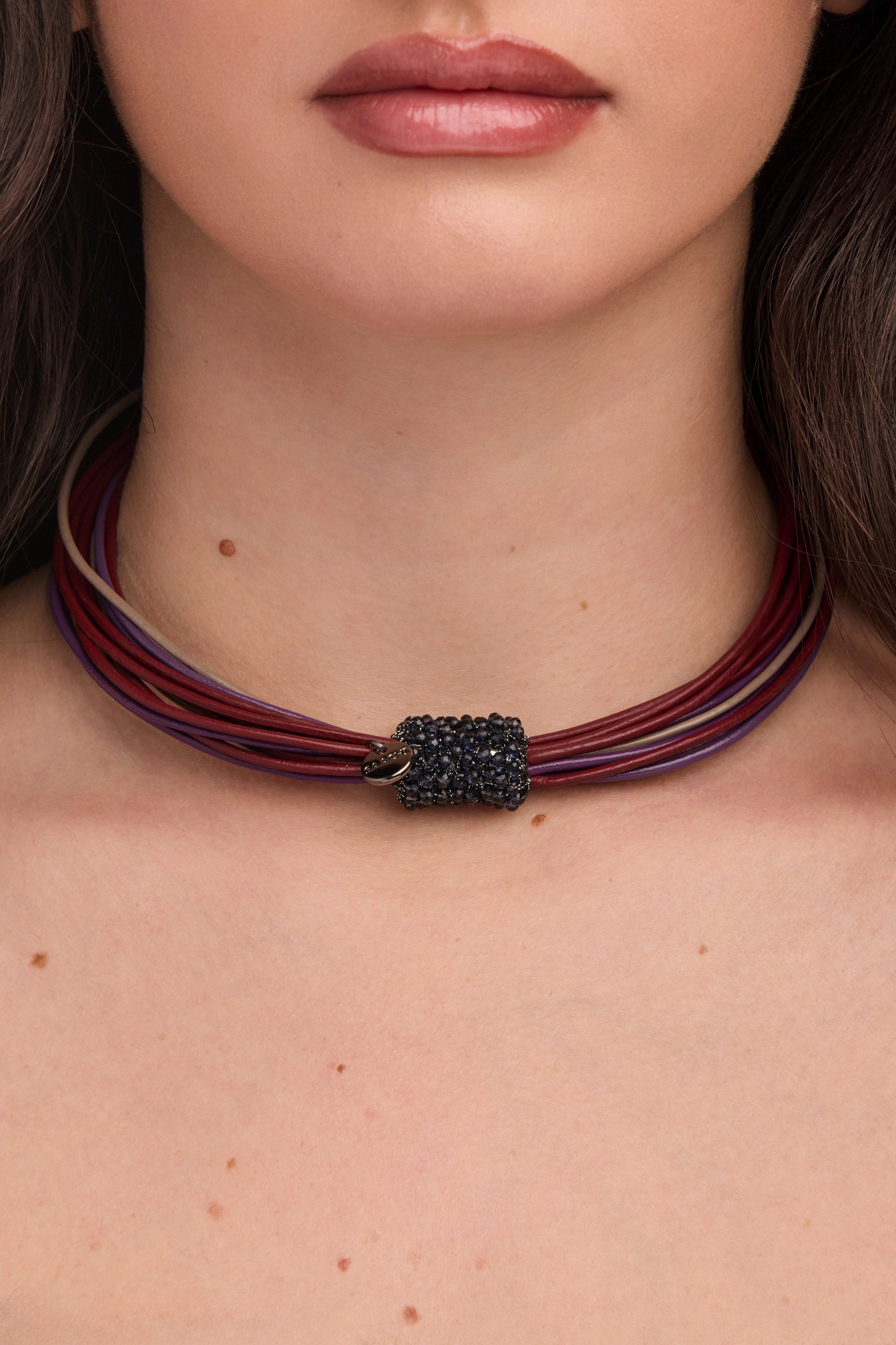 Vintage Multi Strand Beaded Choker Necklace for Women - Boho Chic Layered Statement Jewelry for Parties, Weddings & Everyday Wear