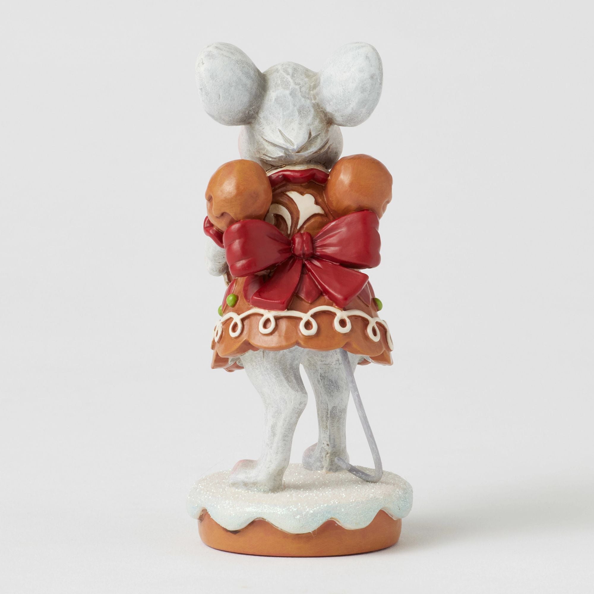 Gingerbread Mouse Girl Figurine - Christmas Decor, Holiday Gift, Baking Theme Collectible - Perfect for Festive Home Decor, Party Favors, and Christmas Tree Ornaments