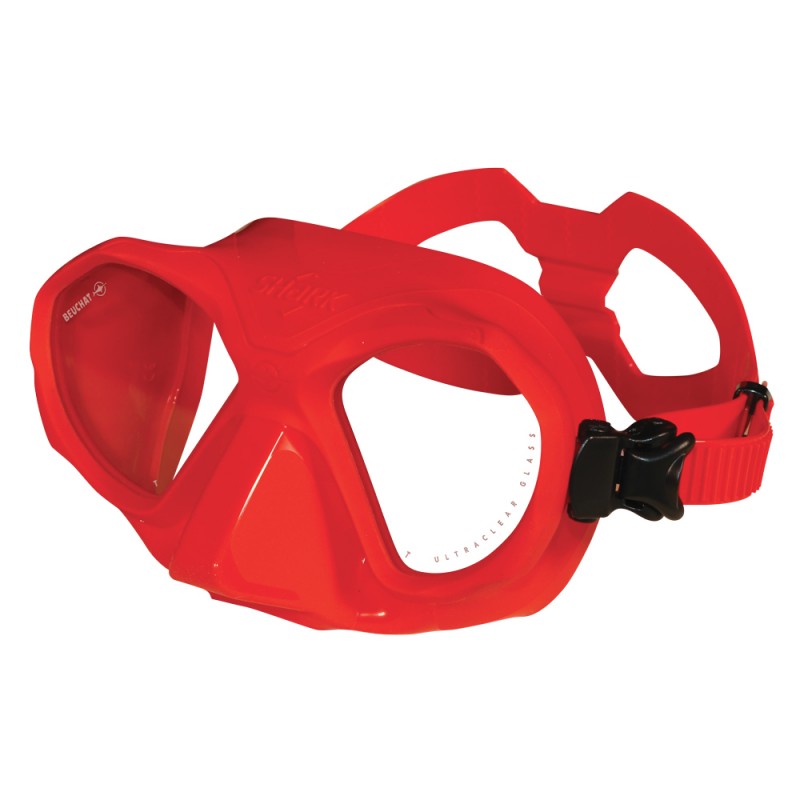 Beuchat Shark Red Spearfishing Wetsuit - Premium Neoprene Diving Suit for Warm Water Spearfishing, Scuba Diving & Freediving - Comfortable & Durable Ocean Adventure Gear
