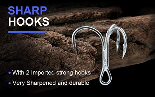 6 Inch/15cm Jointed Fishing Lure - 4 Segment Trout Swimbait Hard Plastic Predator Fish Lure (35.8g) - Perfect for Freshwater & Saltwater Fishing, Bass, Pike, and Walleye