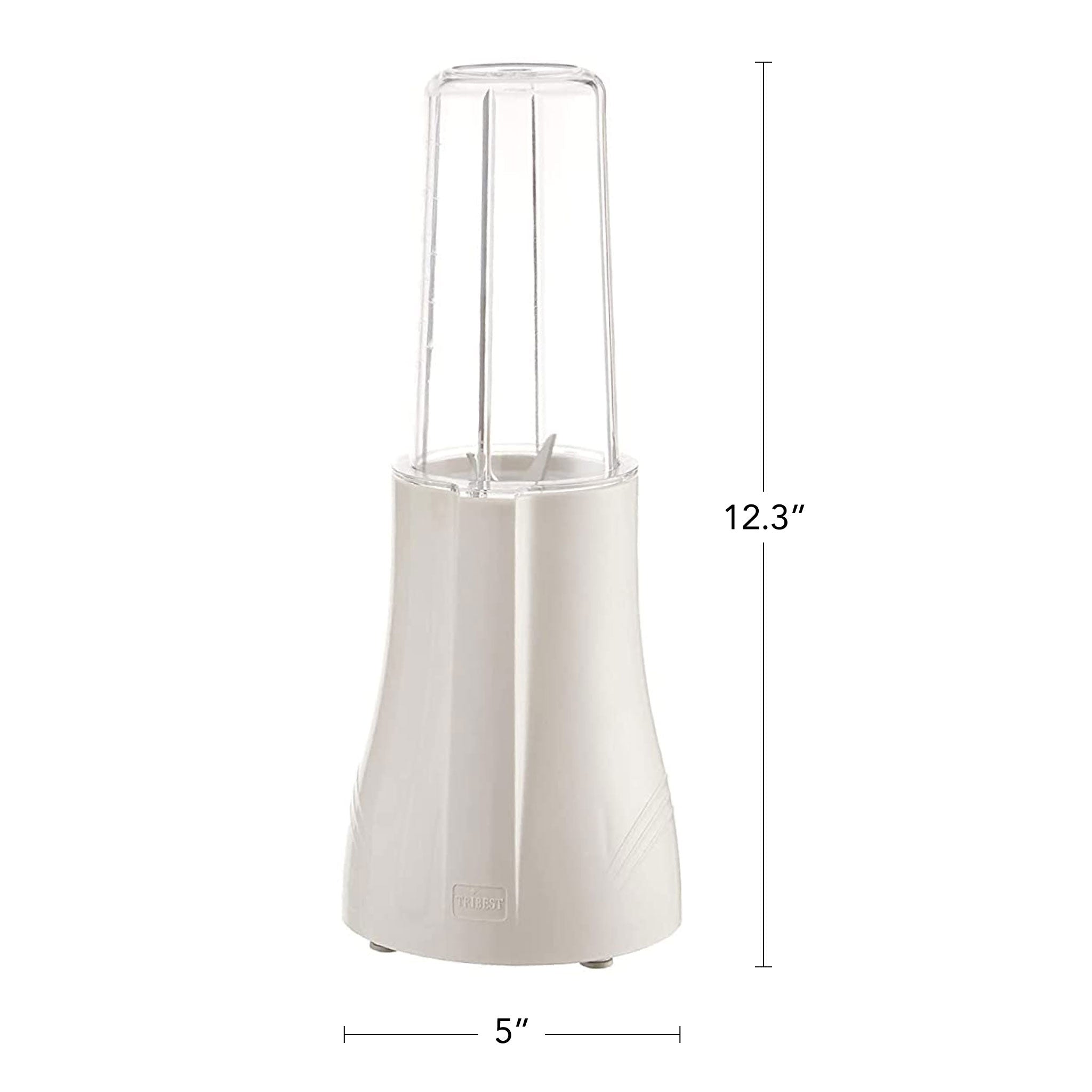 Refurbished Personal Blender - Original Single Serve Blender with 6-Piece Compact Blend Set | Perfect for Smoothies, Protein Shakes & Meal Prep at Home, Office or Gym