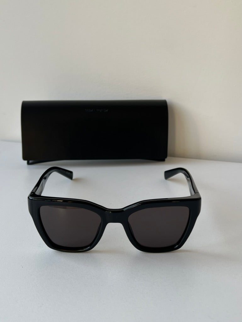 Saint Laurent SL641 Black Sunglasses for Women - Luxury Designer Shades for Fashion & Sun Protection - Perfect for Beach, Driving & Outdoor Activities
