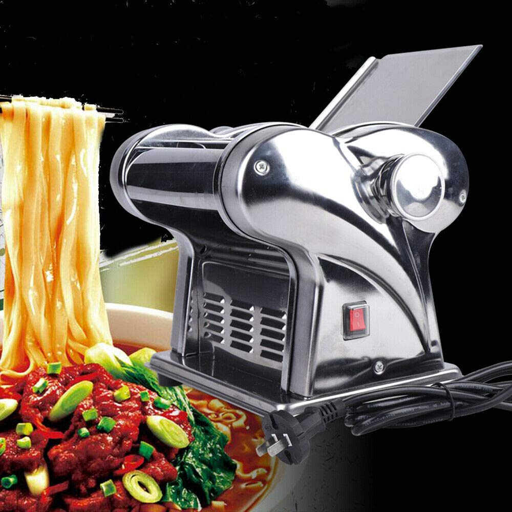 Automatic Electric Pasta Maker Machine - 110V 135W Stainless Steel Noodle Maker with Adjustable Speed for Fresh Homemade Pasta | Perfect for Italian Cuisine, Family Dinners & Restaurant Use