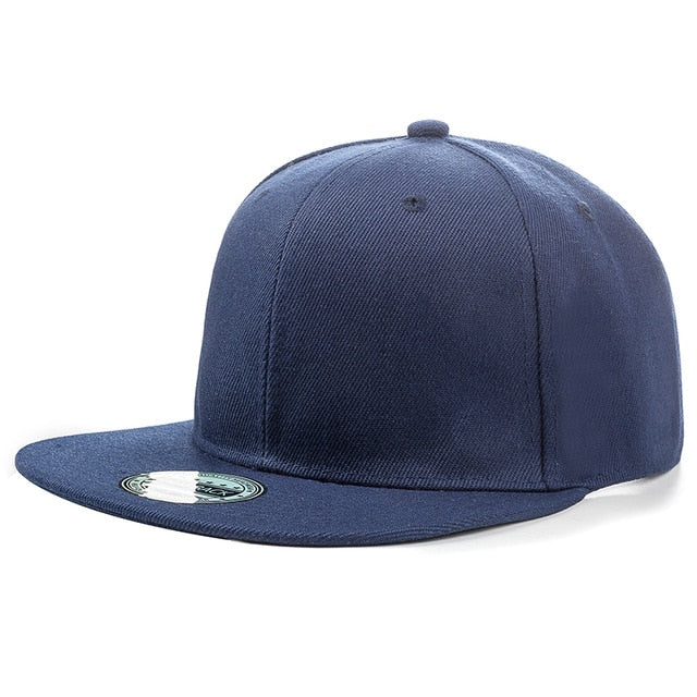 Stylish Acrylic Plain Snapback Hip Hop Baseball Cap for Men & Women - Perfect for Streetwear, Casual Outfits & Hip Hop Fashion