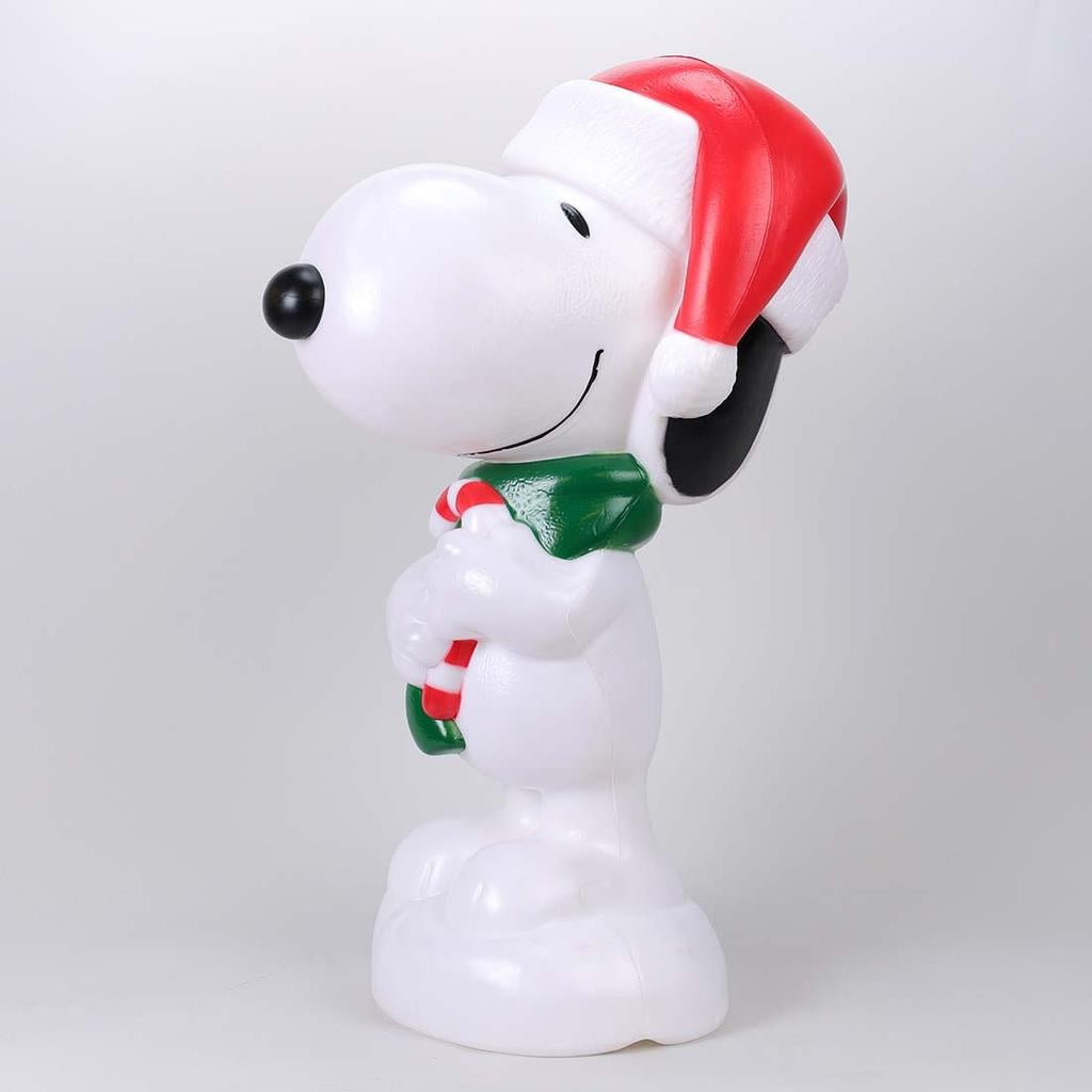 24-Piece Peanuts® Snoopy LED Christmas Light-Up Blow Mold Decorations - Perfect for Holiday Yard, Porch, and Indoor Festive Decor