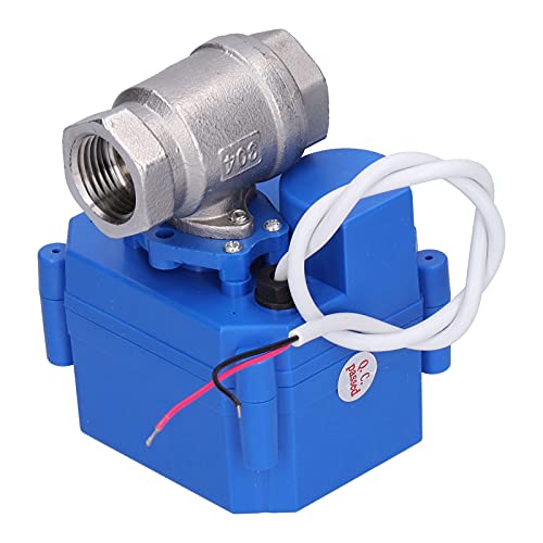 Mini Electric Ball Valve 1/2 Inch BSP Thread - Automatic Water Flow Control Valve for Water Treatment Systems, Plumbing, and Irrigation Applications