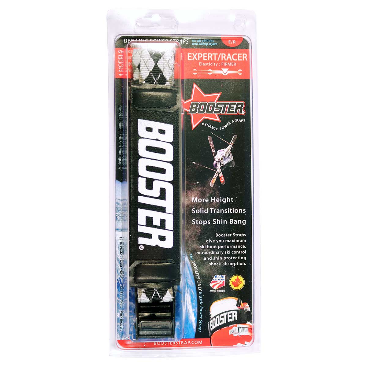 Booster Ski Boot Strap - Adjustable Ski Boot Tightener for Men & Women - Secure Fit for Skiing & Snowboarding - Perfect for Downhill & Backcountry Skiing
