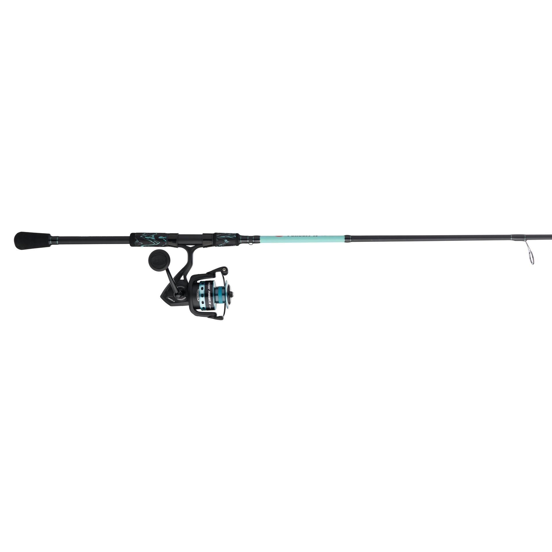 Pursuit® IV LE Spinning Rod and Reel Combo - Lightweight Fishing Gear for Freshwater & Saltwater Anglers - Perfect for Shore Fishing, Boat Fishing, and Tournament Use