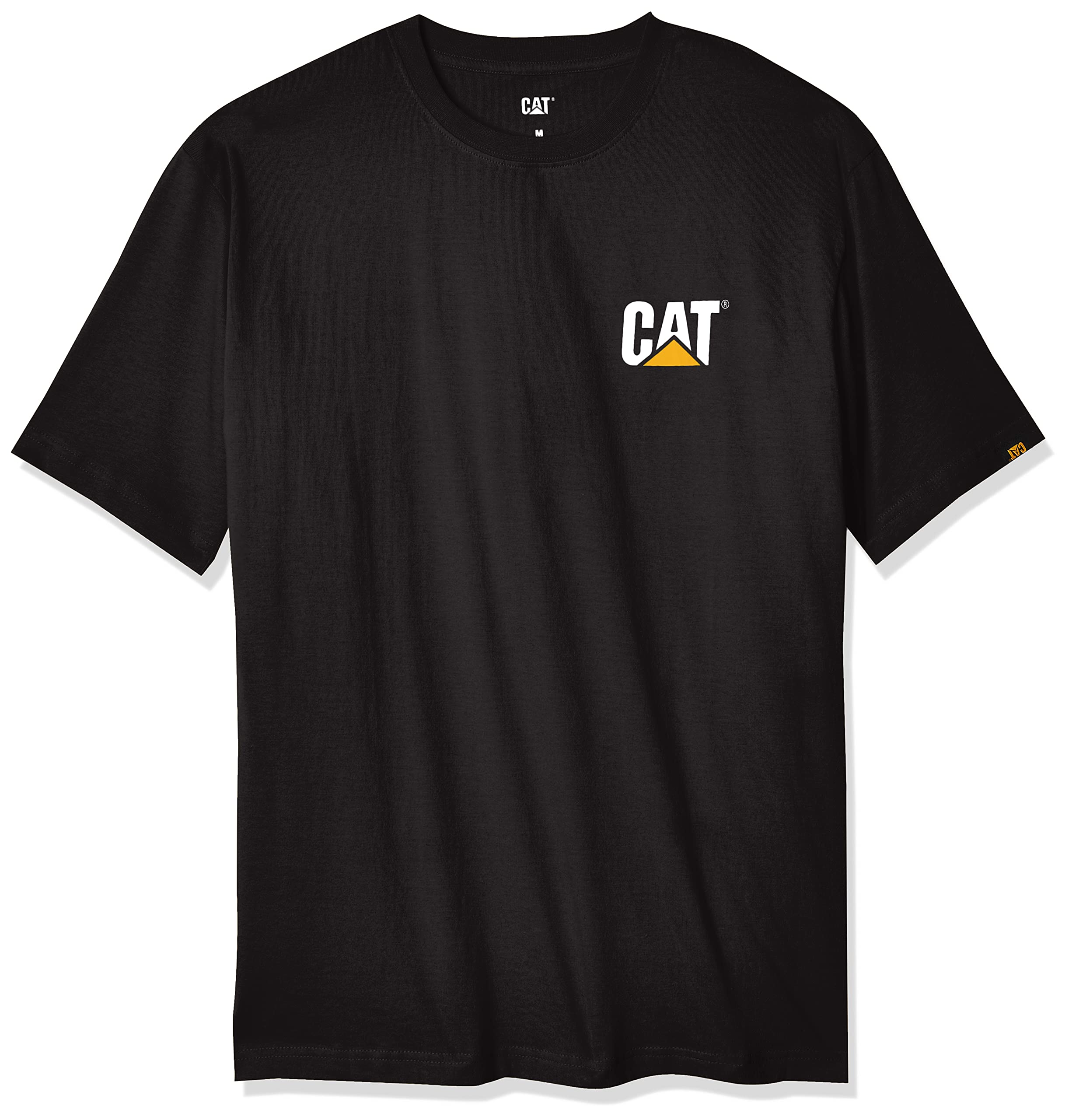 Caterpillar Men's Trademark Cotton T-Shirt - Regular & Big & Tall Sizes - Durable Workwear for Construction & Outdoor Activities