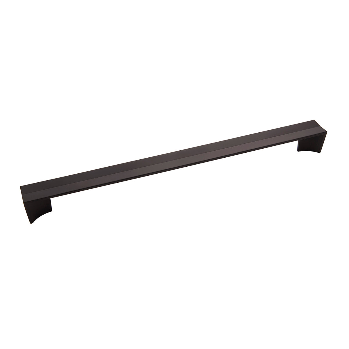 12 Inch Center to Center Matte Black Cabinet Pull - Avenue Pull for Kitchen Cabinets, Drawers & Furniture Hardware - Durable & Stylish Handle for Home & Office Use