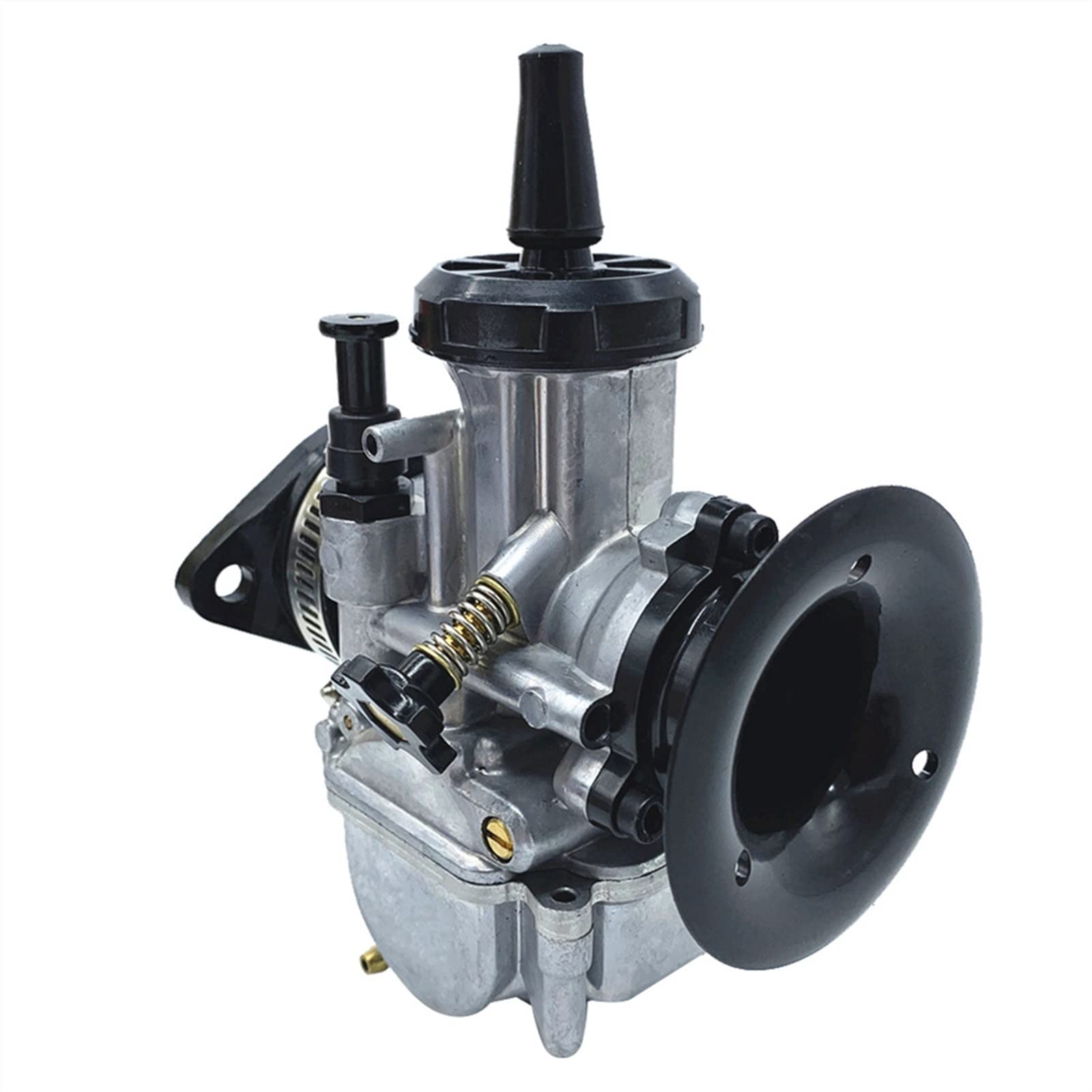 PWK28 PWK30 PWK32 PWK34 Motorcycle Carburetor - 28mm 30mm 32mm 34mm Performance Carb for KSR & Dirt Bikes - High Flow Air Fuel Mixture (Size: 32mm) - Ideal for Off-Road, Racing & Custom Motorcycle Builds