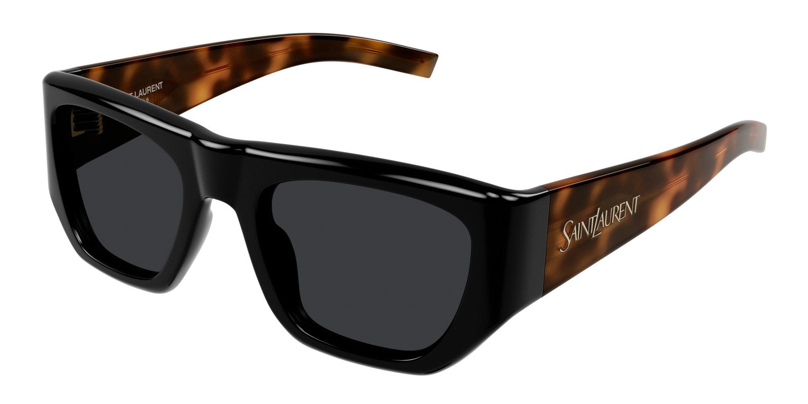 Saint Laurent SL740 Black Havana Sunglasses for Women - Luxury Designer Shades for Fashion & UV Protection | Perfect for Beach, Driving & Outdoor Activities