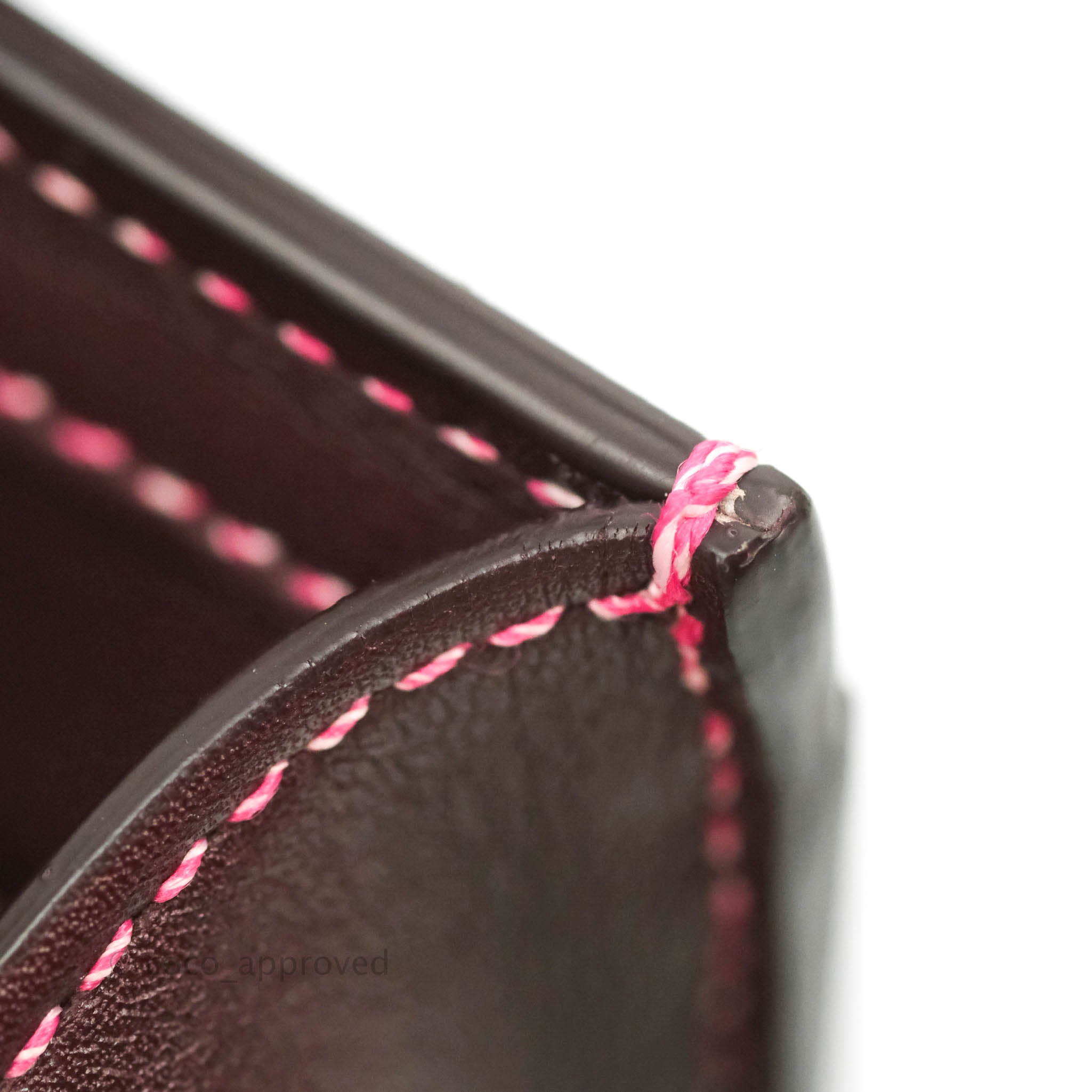 Celine Nano Luggage Handbag in Burgundy with Gold Hardware - Perfect for Work, Travel & Everyday Use
