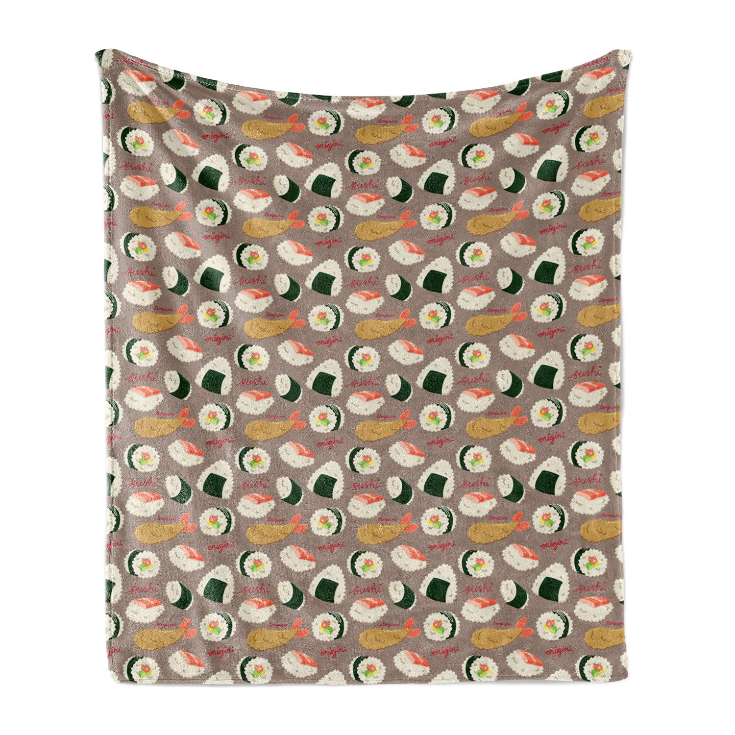 Ambesonne Sushi Throw Blanket - 70