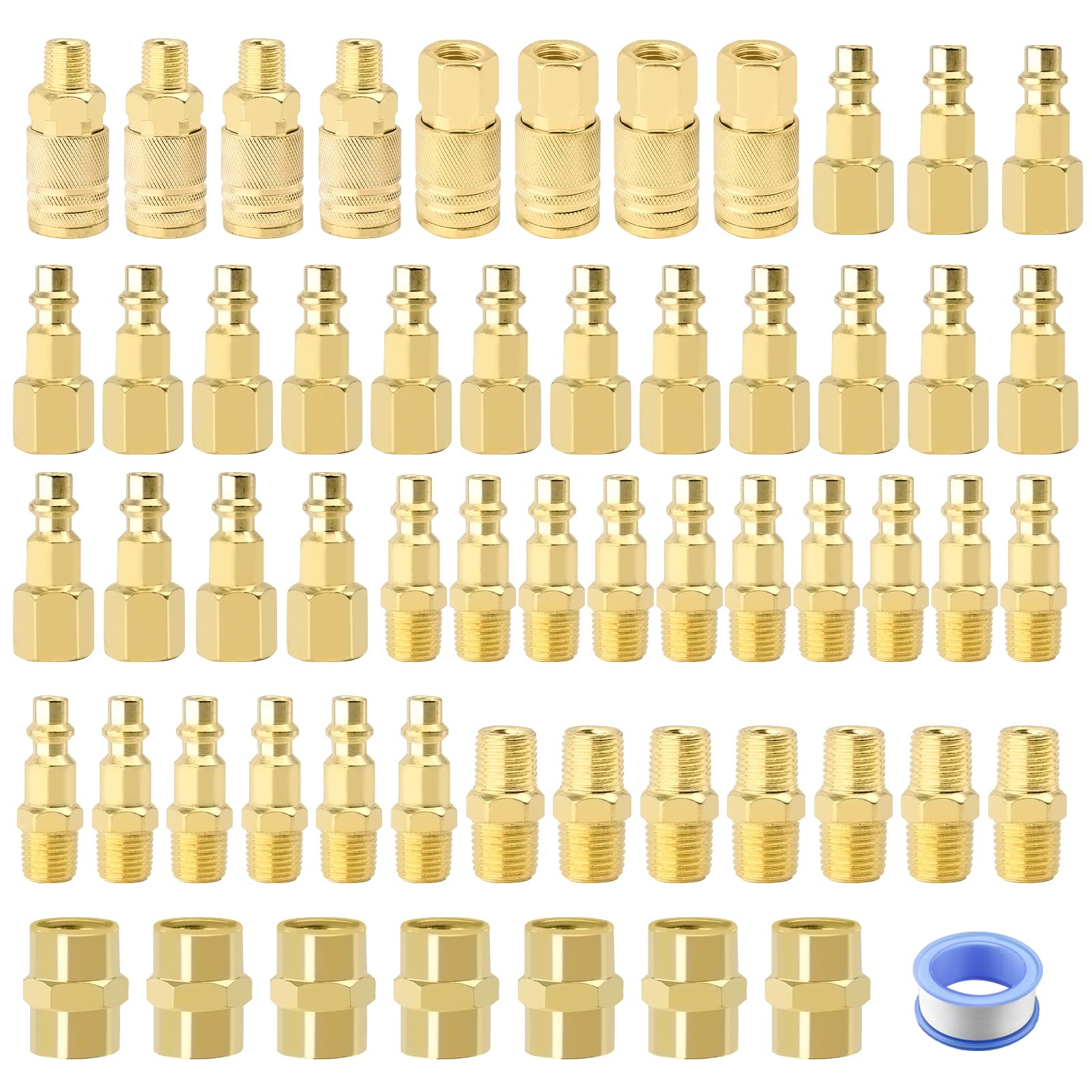 55 Pcs 1/4