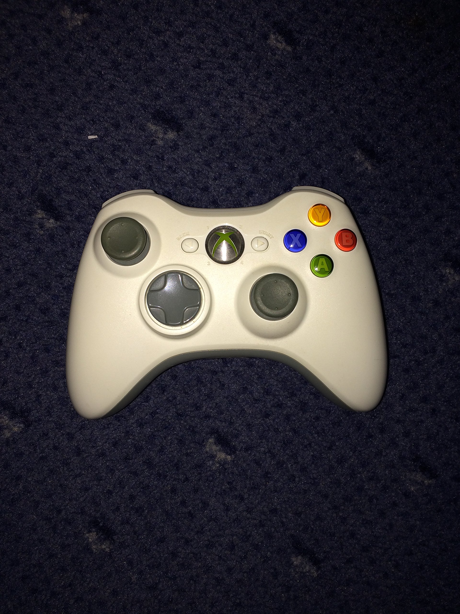 Original Xbox 360 Wireless Controller for Gaming - Compatible with Xbox 360 & PC - Ergonomic Design for Comfortable Play - Perfect for Home Entertainment & Multiplayer Gaming Sessions