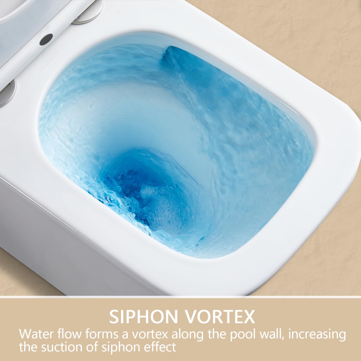 DeerValley DV-1F0071 Modern Elongated One Piece Toilet - 1.1/1.6 GPF Dual Flush, 12