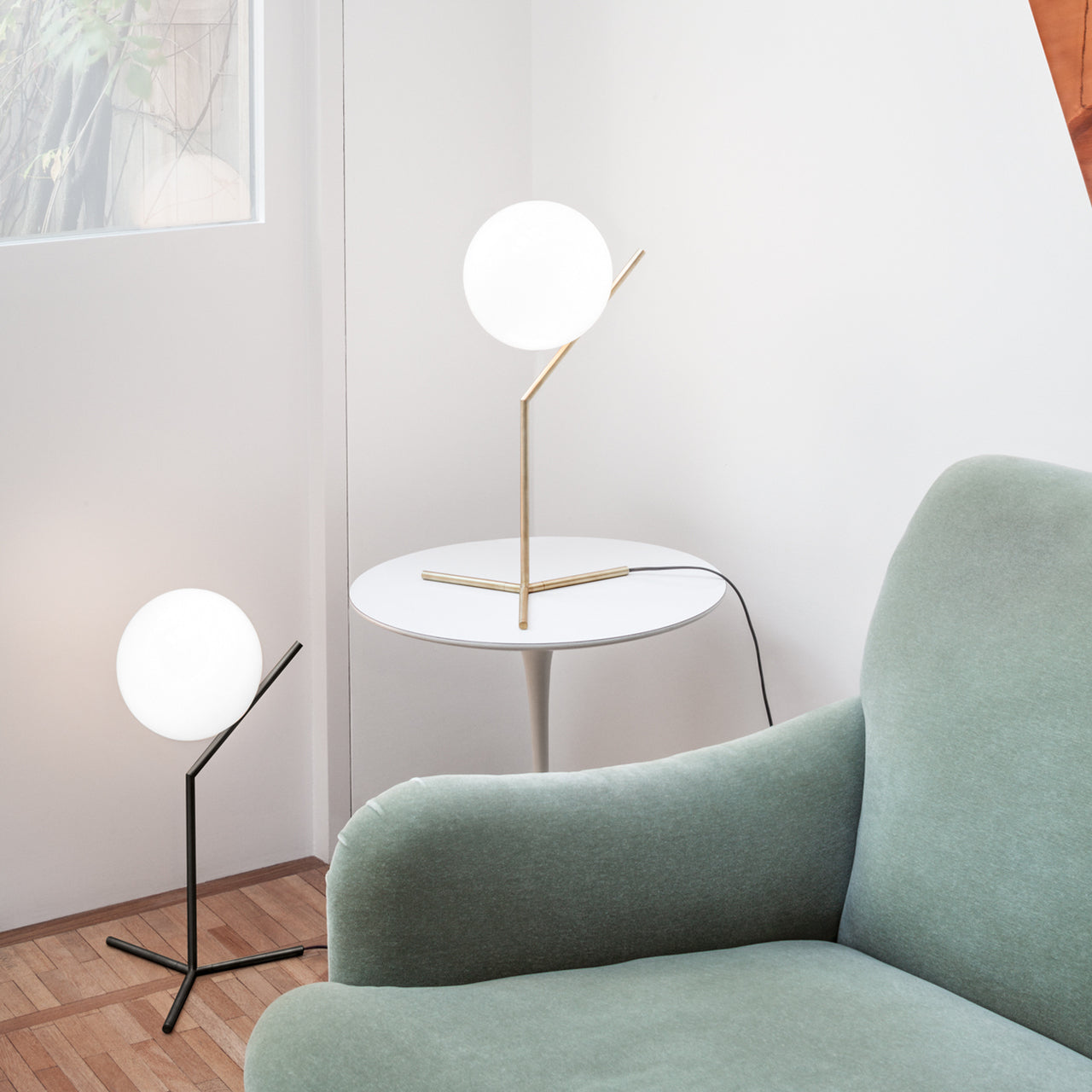 LED Table Lamp - Modern USB Rechargeable Night Light for Bedroom, Living Room, Office | Dimmable Touch Control, Warm White Light, Perfect for Reading, Relaxing & Decor