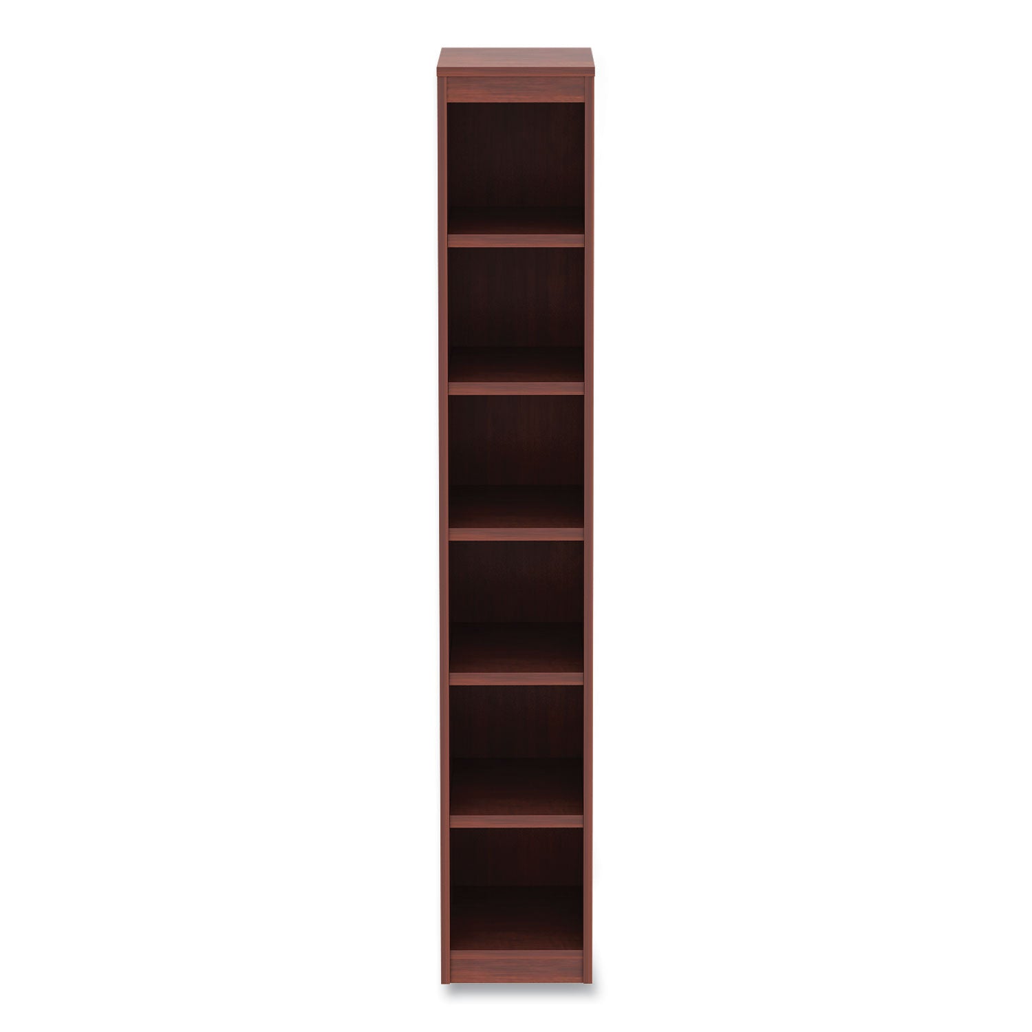 Alera Valencia Series Narrow Profile 6-Shelf Bookcase - 11.81