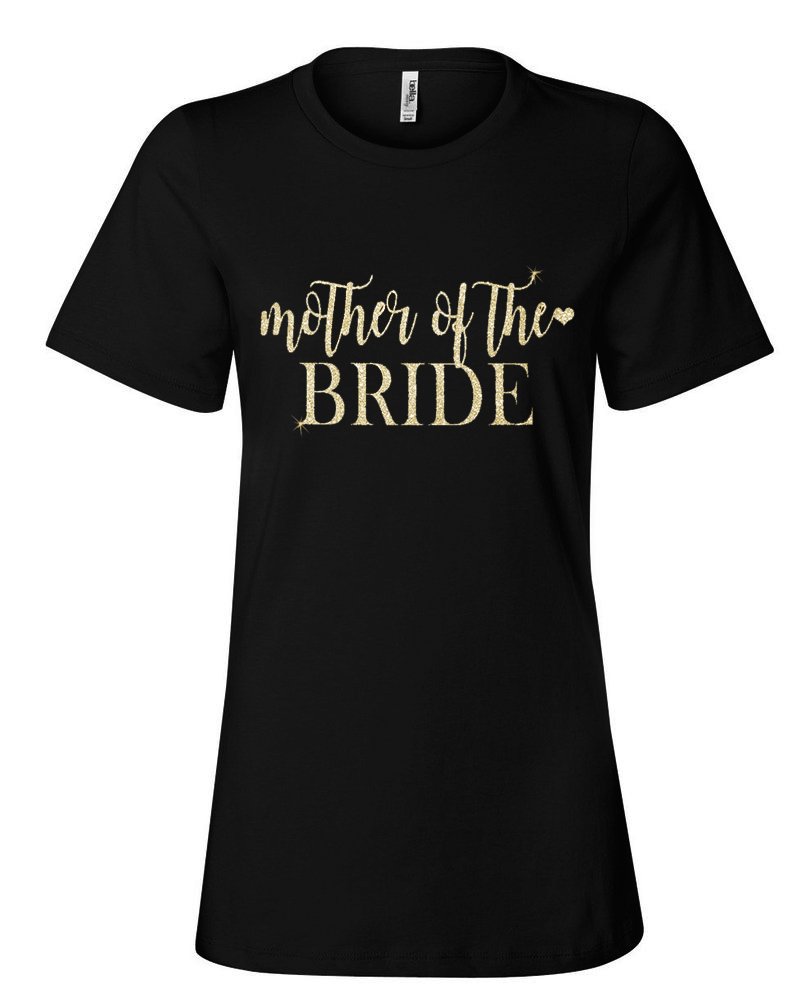 Elegant Mother of The Bride Relaxed Fit Jersey Short Sleeve T-Shirt - Perfect for Wedding Receptions & Special Occasions