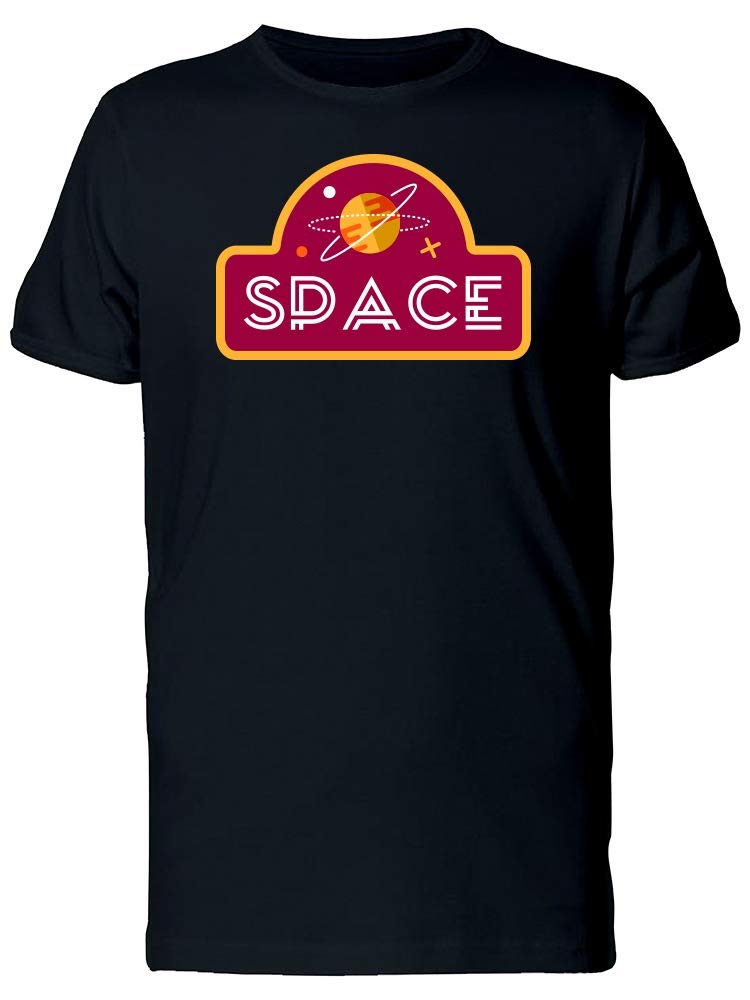 Space Orange Planet Graphic T-Shirt for Men - Cool Astronaut & Galaxy Print Tee - Casual Wear for Everyday, Street Style & Gifts