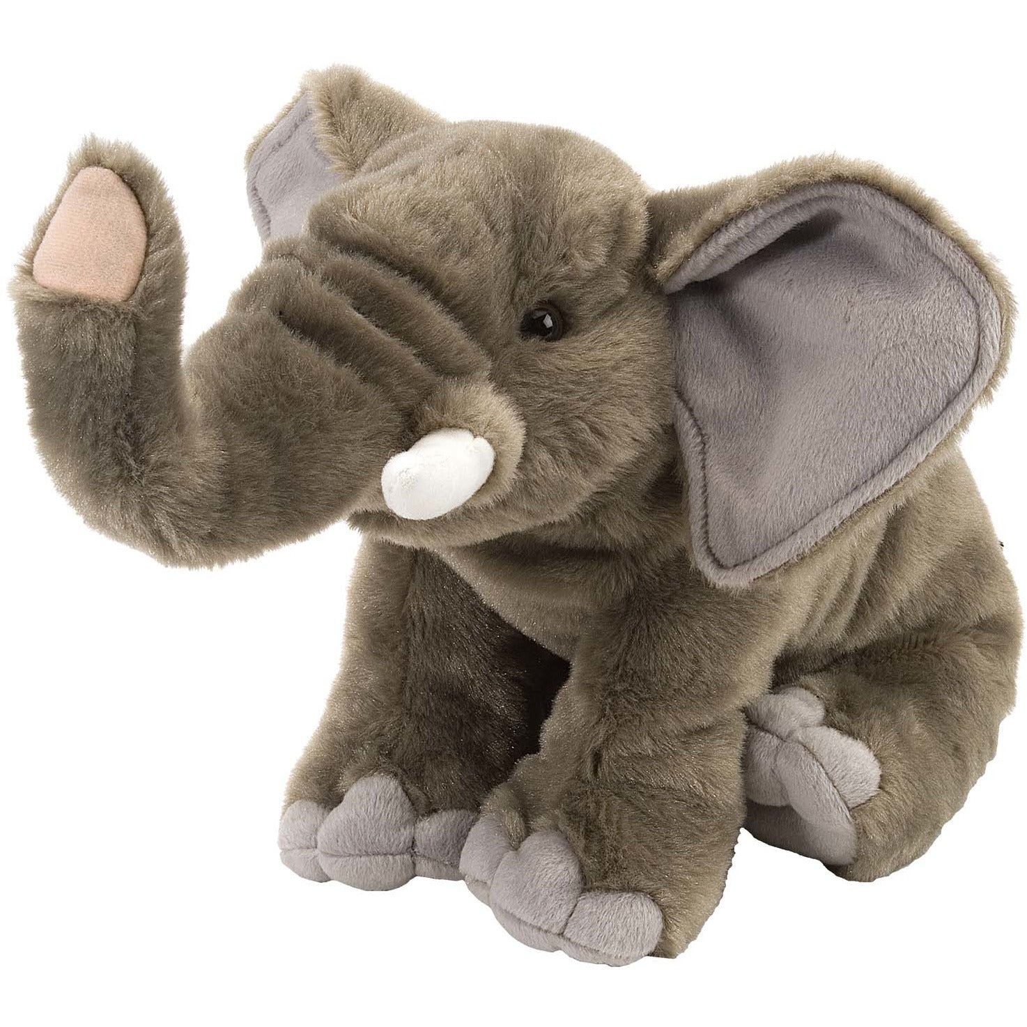 12 Inch Realistic Adult Elephant Figurine - Handcrafted Resin Statue for Home Decor, Office Display, and Animal Lover Gifts