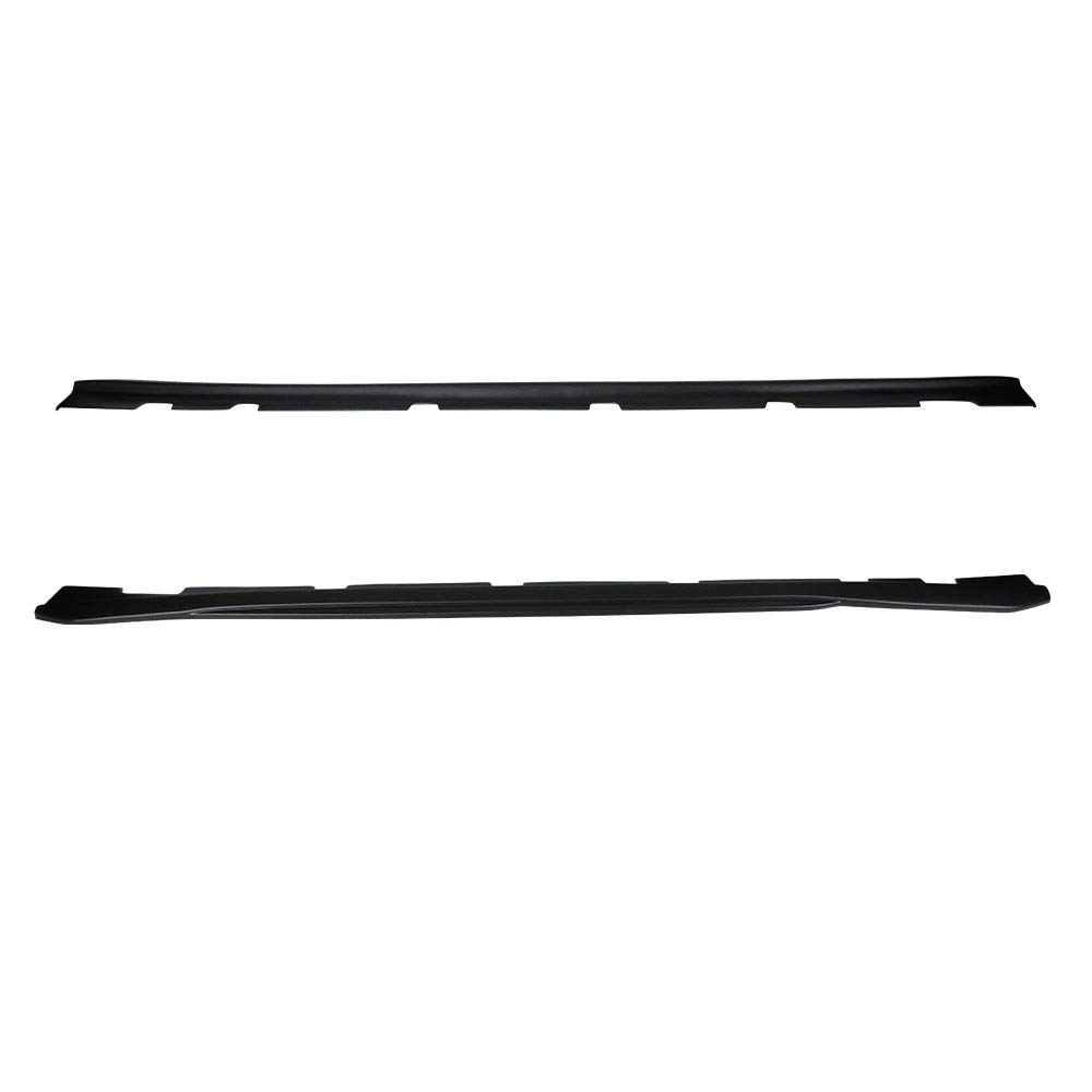 FREEMOTOR802 Side Skirts & Rocker Panels for 2011-2023 Dodge Charger Base & SXT - Unpainted Black PP - Perfect for Car Customization & Body Protection