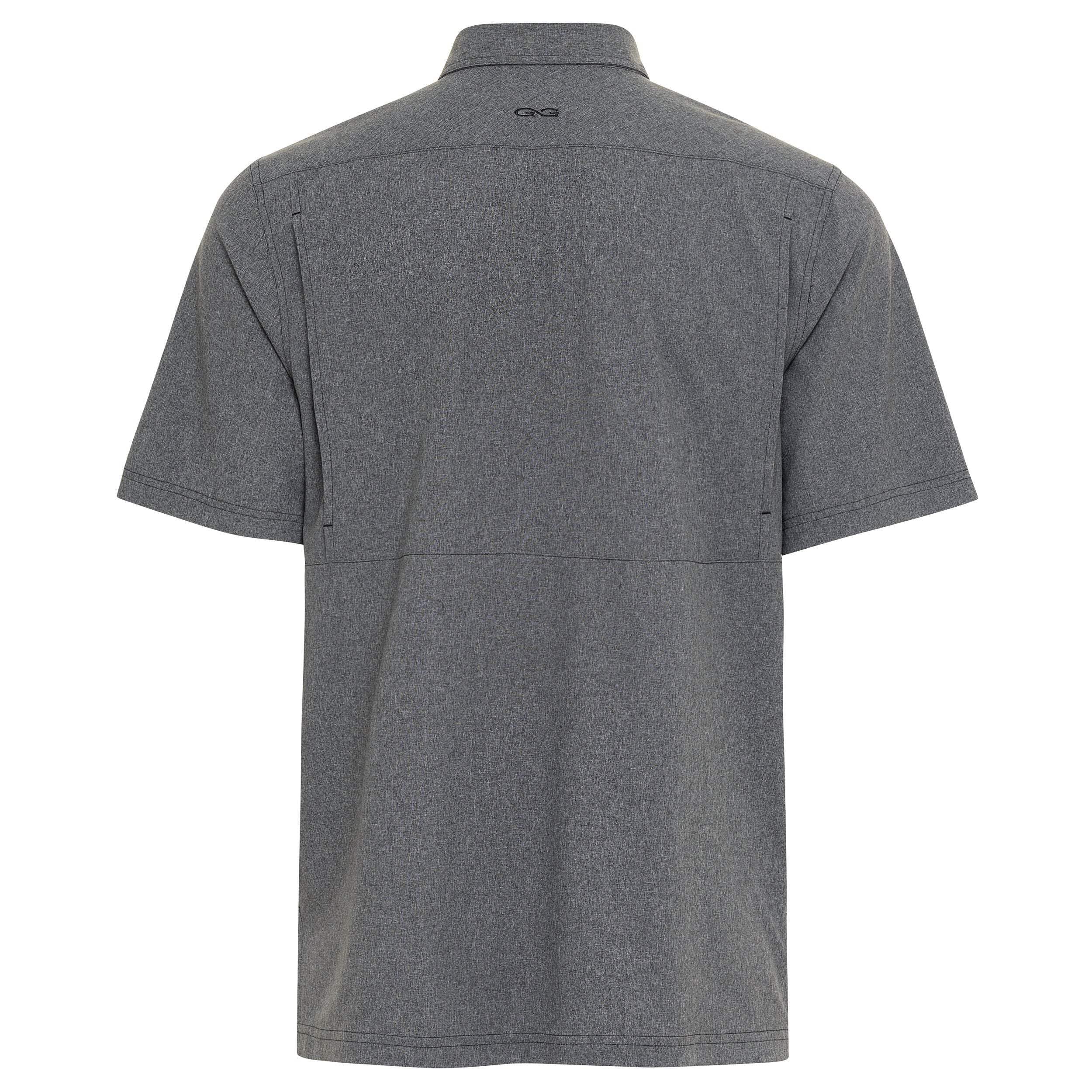 GameGuard Caviar MicroTek Shirt - Premium UV Protection Performance Shirt for Outdoor Sports & Travel - Ideal for Hiking, Golf, and Summer Activities