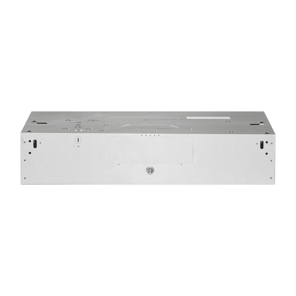 Amana WVU37UC0FS 30-Inch Stainless Steel Range Hood with Full-Width Grease Filters - Powerful Kitchen Ventilation for Smoke & Odor Removal