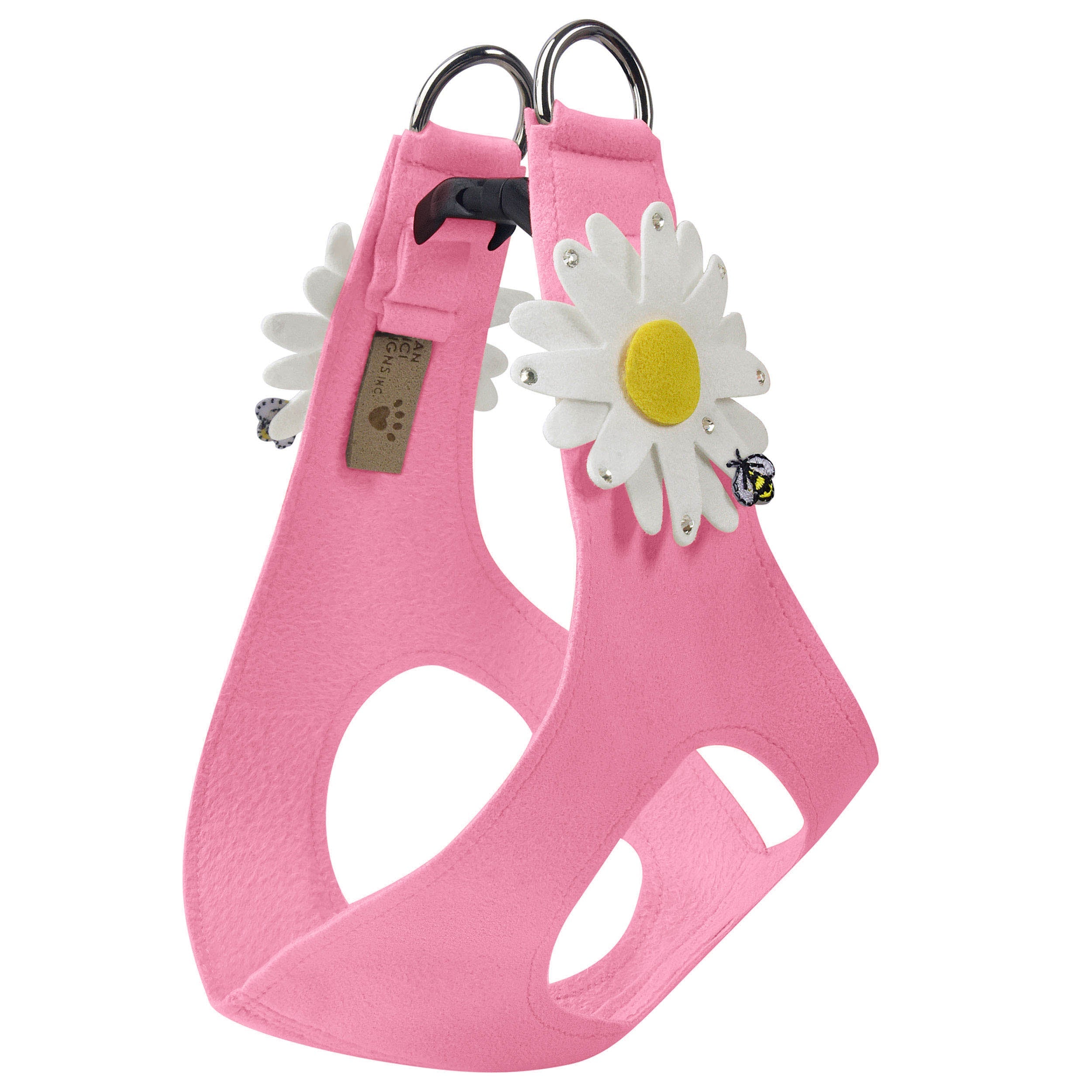 Large Daisy Step In Dog Harness - Pretty Pastel Colors for Small to Medium Dogs | Perfect for Walks, Training & Outdoor Adventures
