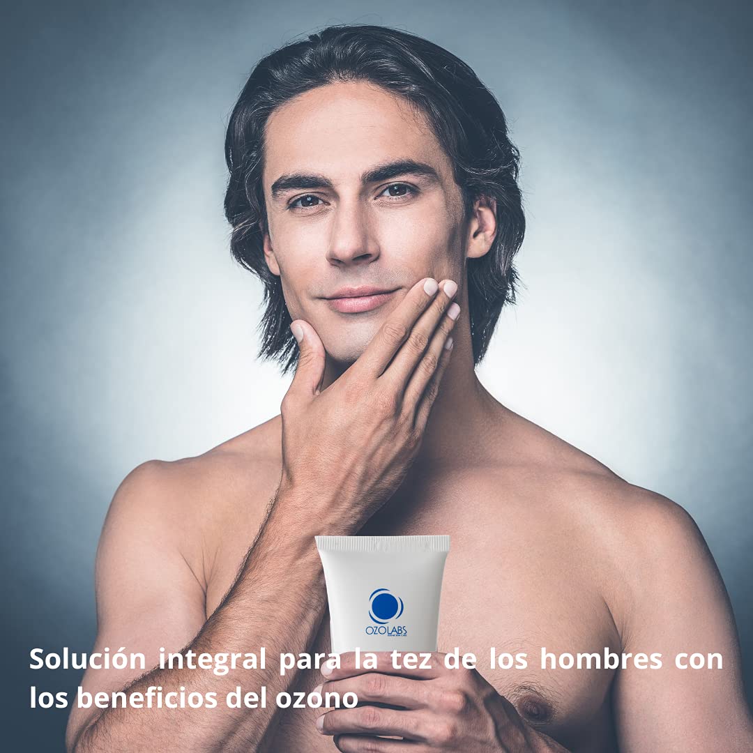 OZOLABS® Organic Ozonated After Shave Lotion for Men - 2.5 fl oz | ISO 9001 Certified | Soothes & Hydrates Skin | Perfect for Post-Shave Care & Daily Skincare Routine