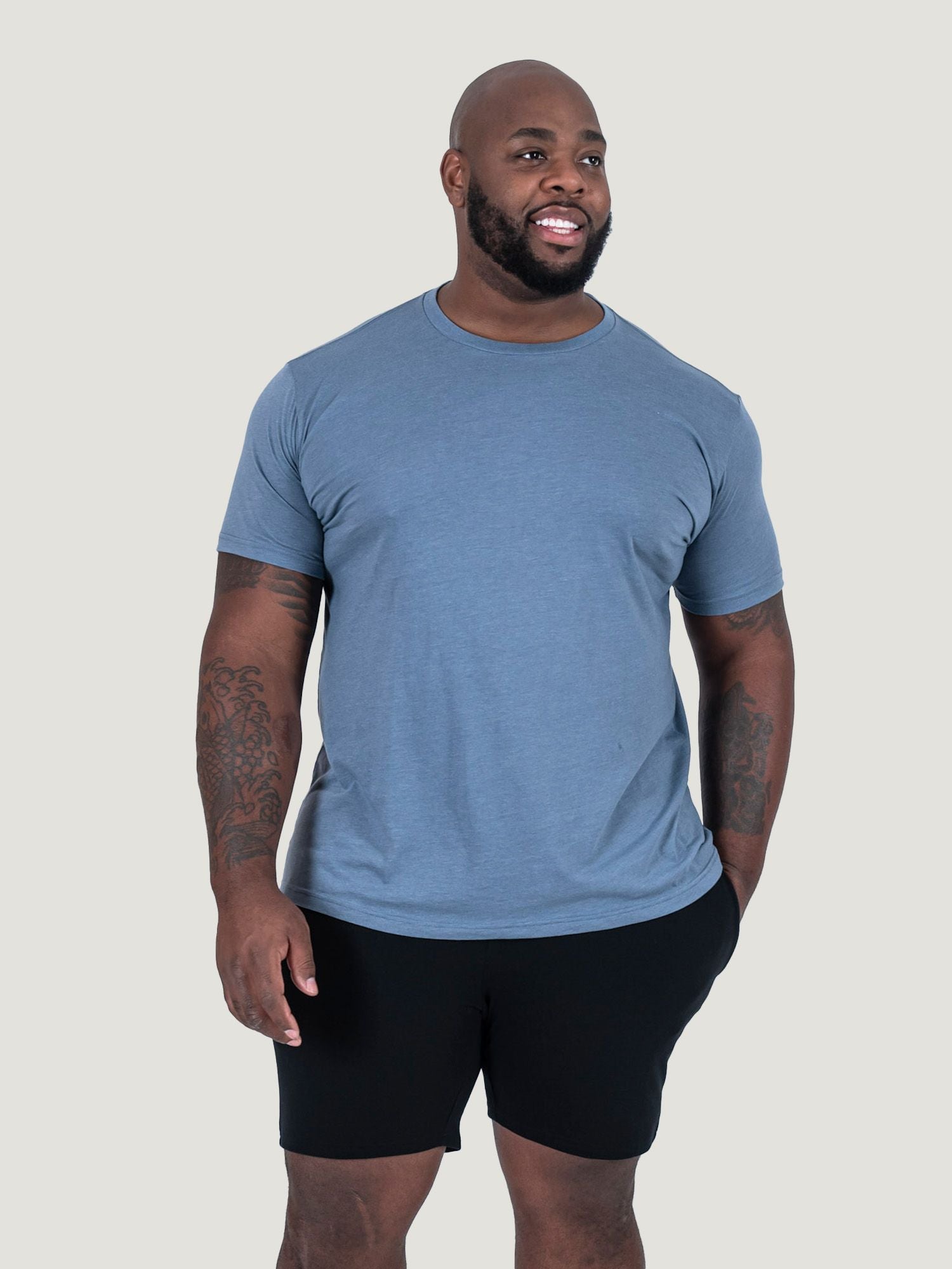 Black Day Off Shorts 2 Pack - Comfortable Casual Shorts for Men - Perfect for Relaxing, Lounging & Summer Outings