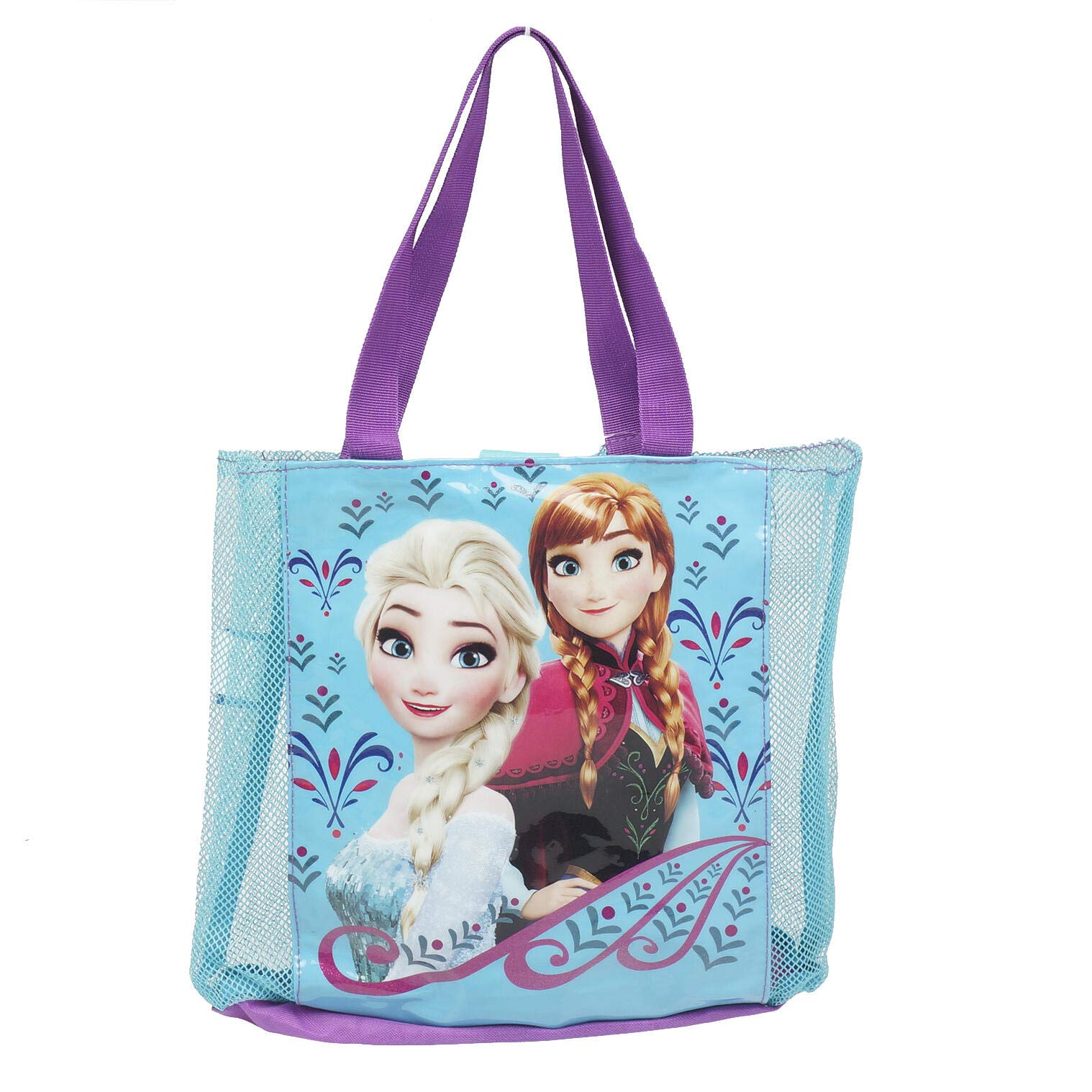 Official Disney Frozen Tote Bag for Women - Insulated Lunch Bag, Reusable Shopping Bag for Groceries, Beach, Work & School