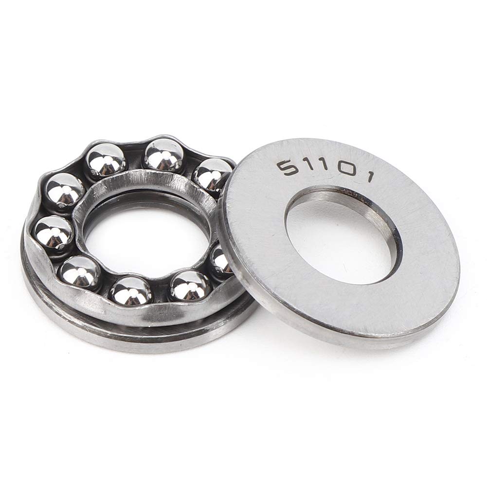 High-Performance Thrust Bearing - 2RS Low Noise Plane Thrust Ball Bearing for Industrial Machinery, Automotive Applications, and Heavy-Duty Equipment