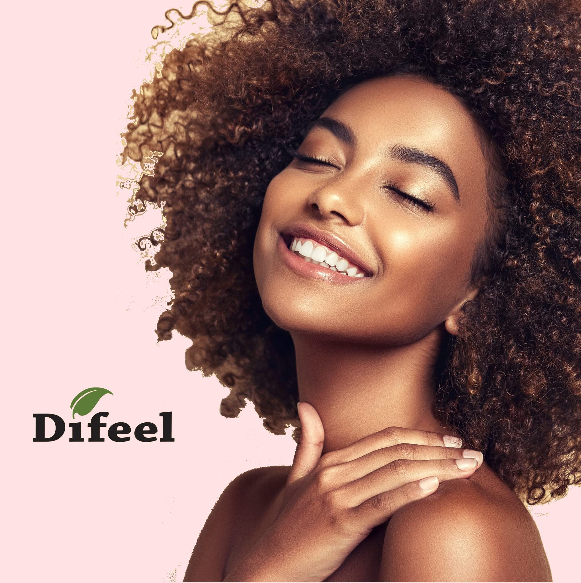 Difeel Biotin Shampoo & Conditioner Set 24oz - Hair Growth Treatment for Curly & Wavy Hair - Sulfate Free, Paraben Free, Phthalate Free - Unisex Hair Care Gift Set for Men & Women - Perfect for Daily Use & Salon-Quality Results at Home