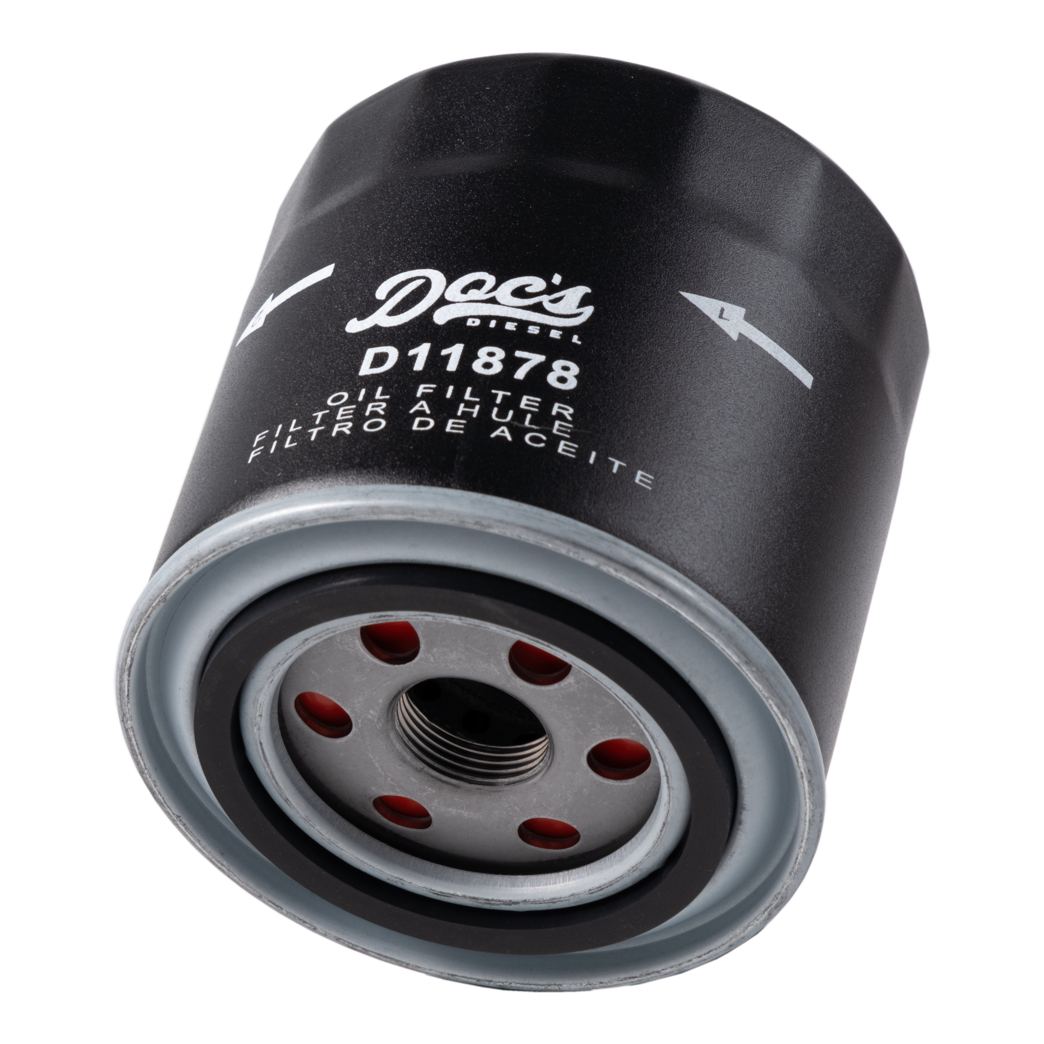 Doc's Diesel Chevrolet/GMC 6.6L Duramax Oil Filter (12 Pack) - Compatible with 2020-2025 Models | Heavy Duty Engine Protection for Pickup Trucks & Work Vehicles