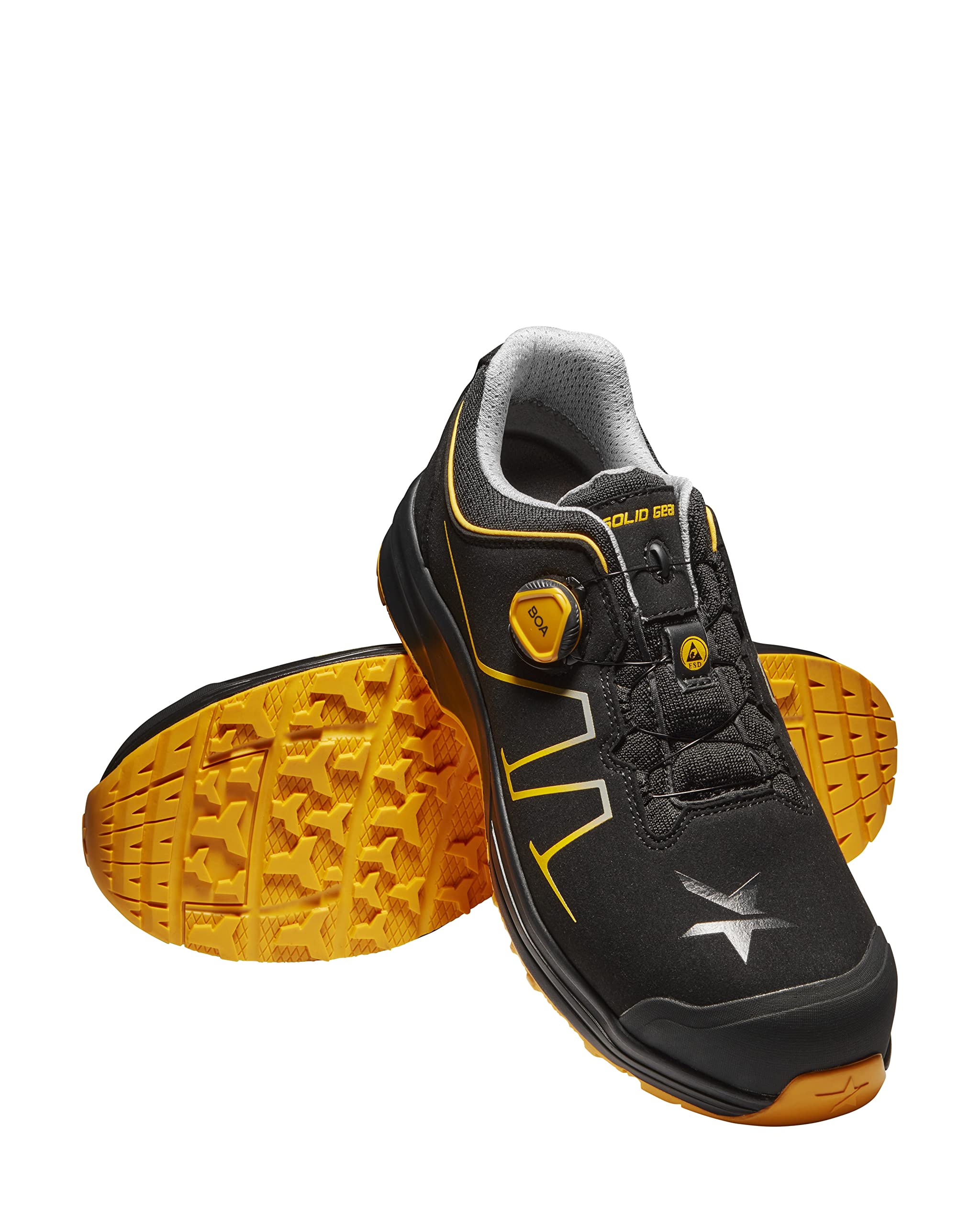 Solid Gear SGUS61006 Oasis BOA® Safety Shoe - Men's Size 9, Steel Toe, Slip Resistant, Electrical Hazard Protection - Perfect for Construction, Warehouse & Industrial Work
