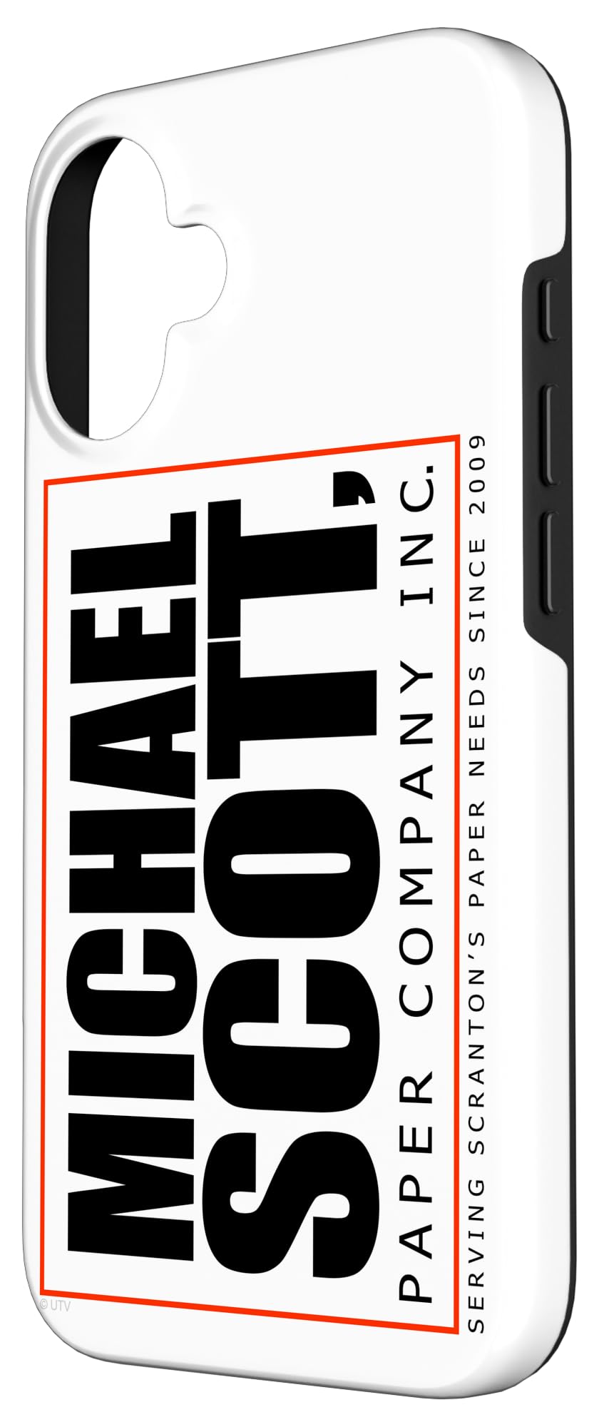 iPhone 16 Case - The Office Michael Scott Paper Company Design | Durable Protective Phone Cover for Apple iPhone 16 | Perfect Gift for Fans of The Office TV Show | Office, School, Travel & Everyday Use
