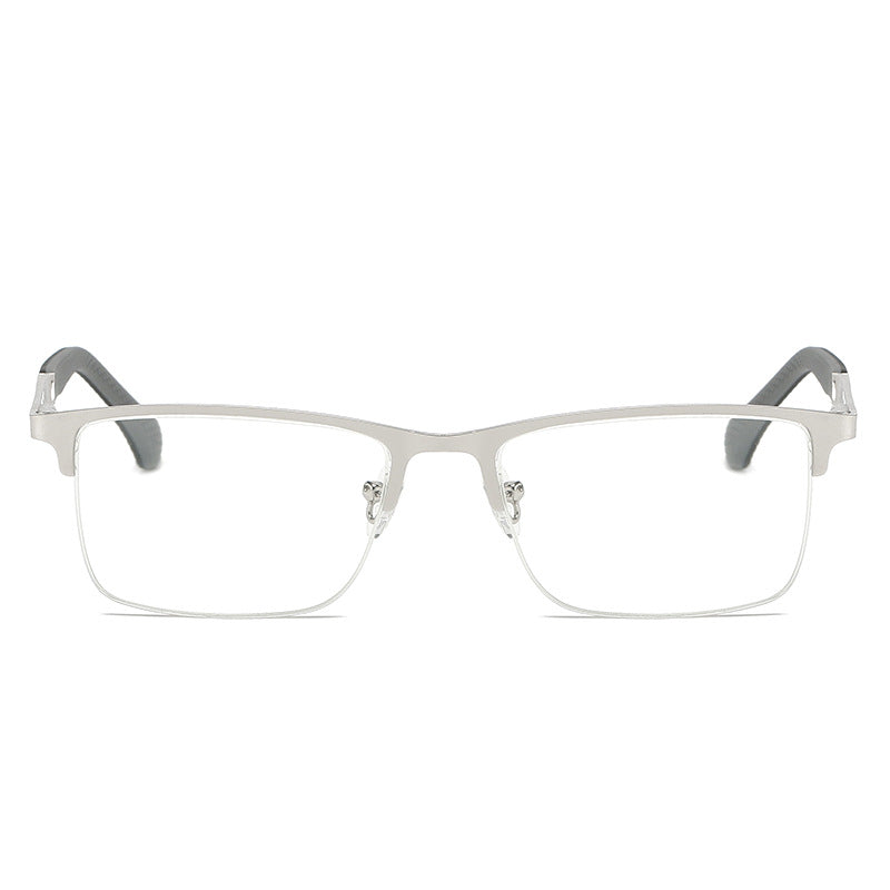 Premium Anti-Fatigue Metal Frame Reading Glasses for Business Professionals - Reduce Eye Strain for Office Work, Computer Use & Extended Reading Sessions