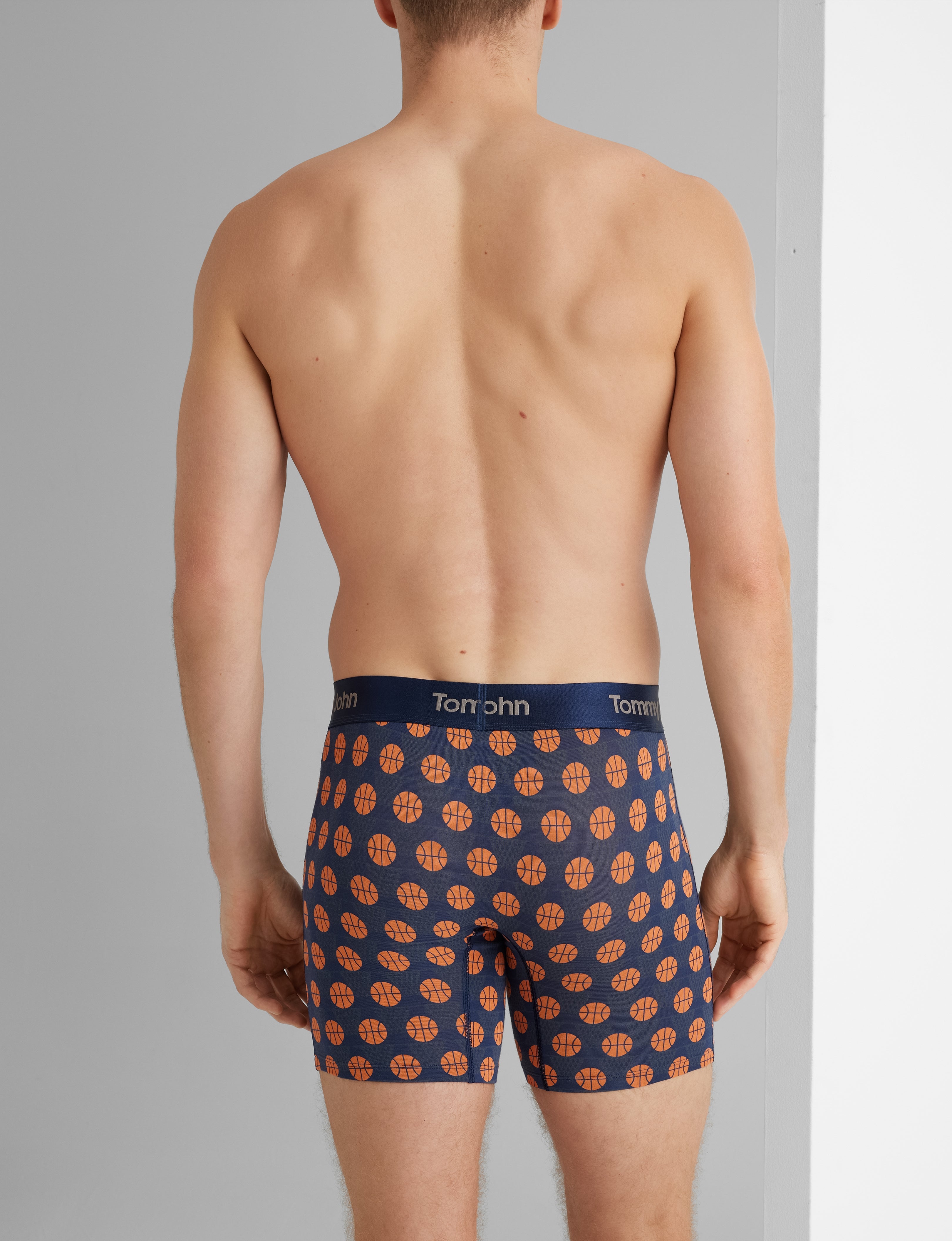 Second Skin Mid-Length Boxer Briefs - 6 Pack - Ultra Soft & Breathable Men's Underwear for All-Day Comfort - Perfect for Workout, Running & Daily Wear