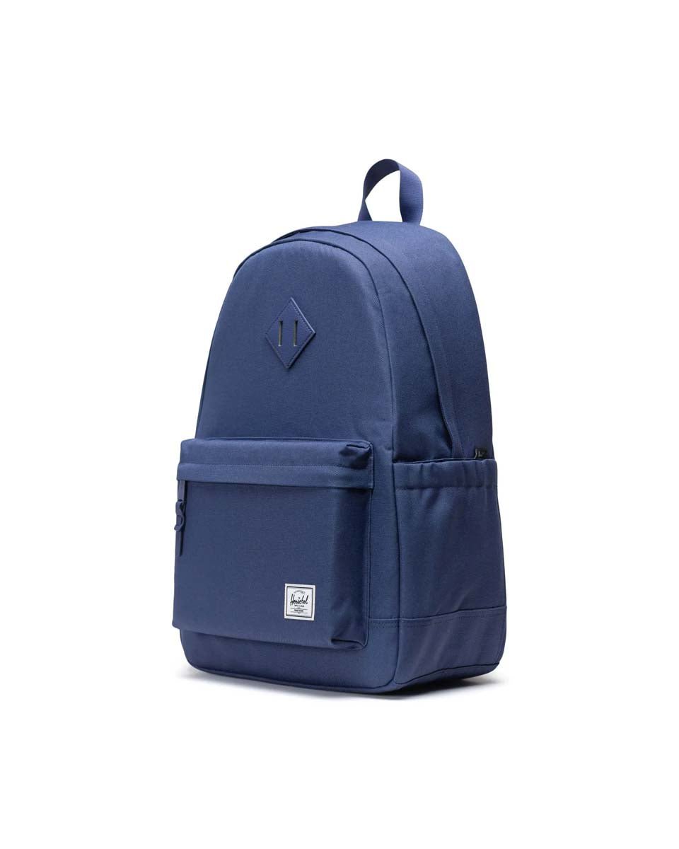 Herschel Heritage Backpack - Water-Resistant Laptop Backpack for Men & Women, Skipper Blue - Perfect for School, Travel & Everyday Use