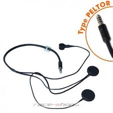 Terraphone Plus Full Face Headset for Peltor T044 - Noise Cancelling Headphones for Shooting, Construction & Industrial Safety Use