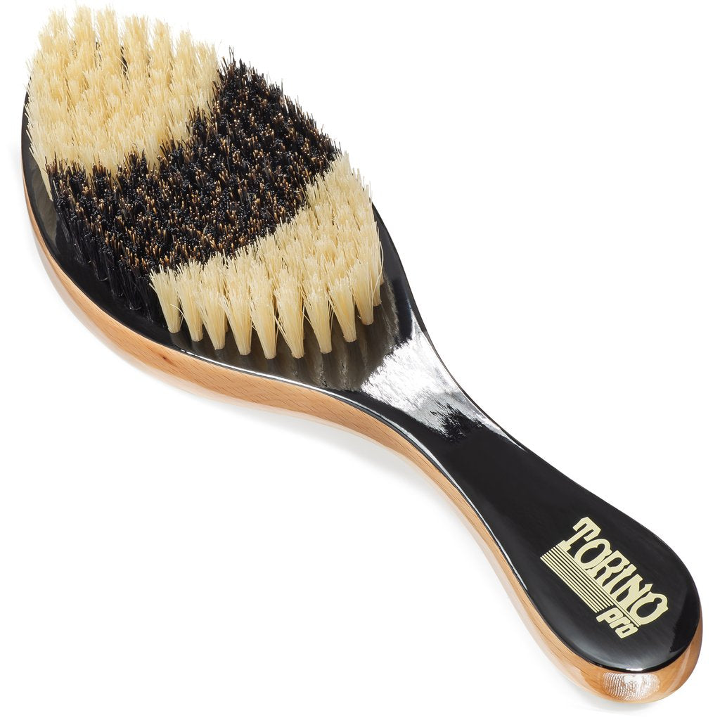 Torino Pro Wave Brush #1640 - Medium Hair Brush for Smoothing & Styling - Perfect for Wavy, Curly & Thick Hair at Home or Salon