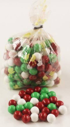 Scott's Cakes Christmas Chocolate Dutch Mints - 1 Pound Bulk Candy Bag - Perfect for Holiday Gifts, Party Favors & Easter Treats