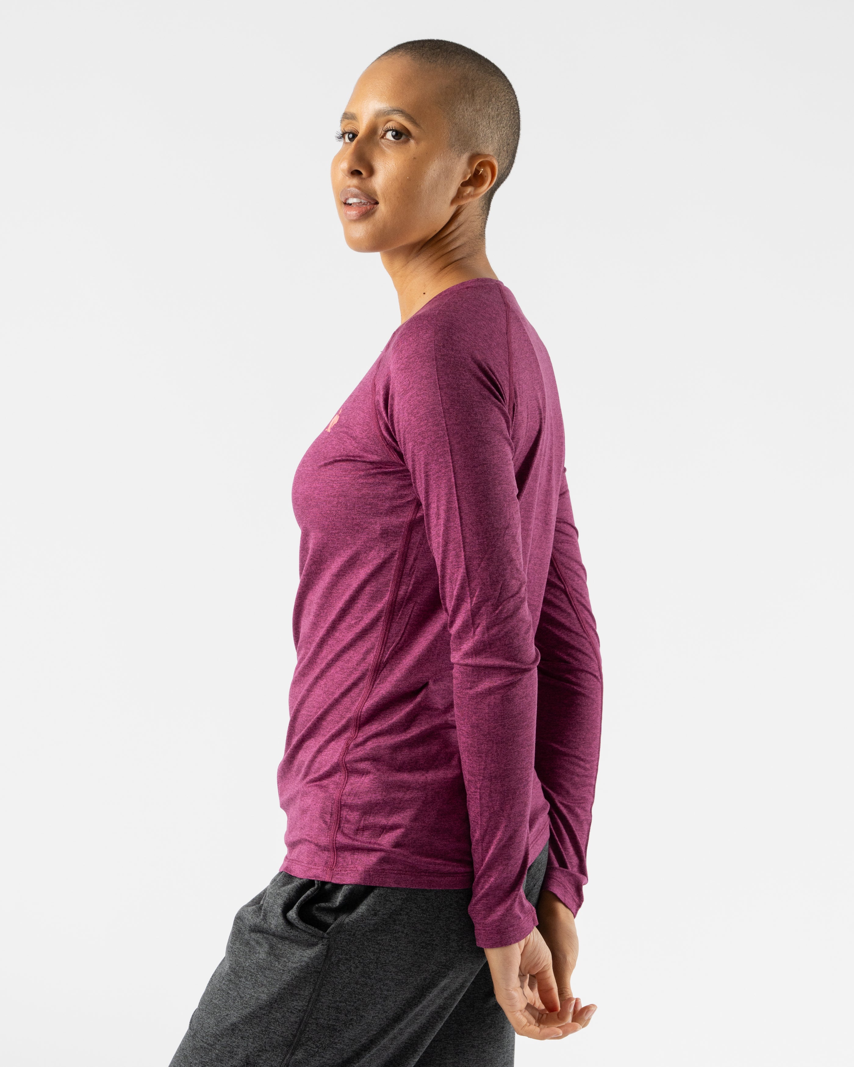 Women's Easy Tee Long Sleeve - Soft Comfortable Casual T-Shirt for Everyday Wear | Perfect for Layering, Workouts, and Relaxing at Home