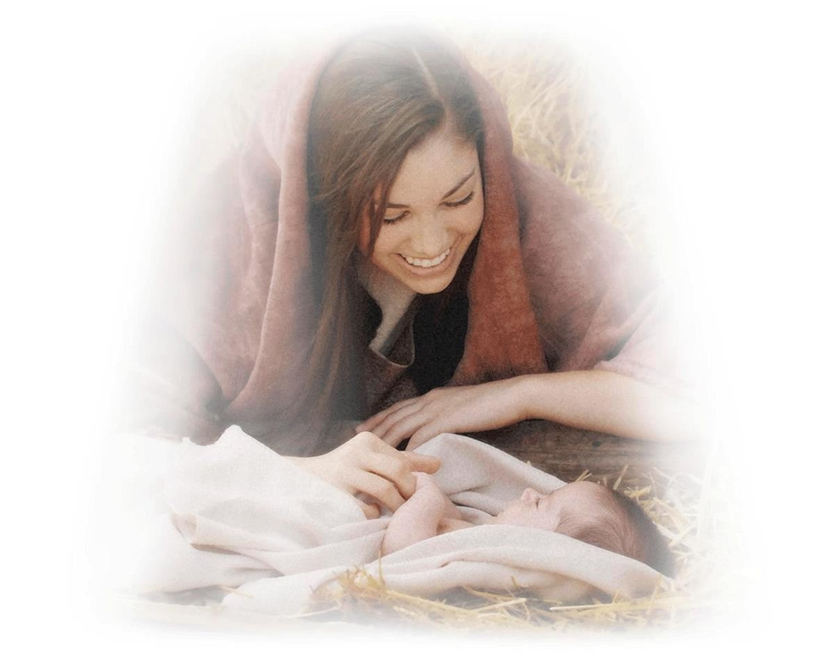 A Mother's Love White Gallery Wrap Canvas Art - Perfect for Living Room, Bedroom & Nursery Decor