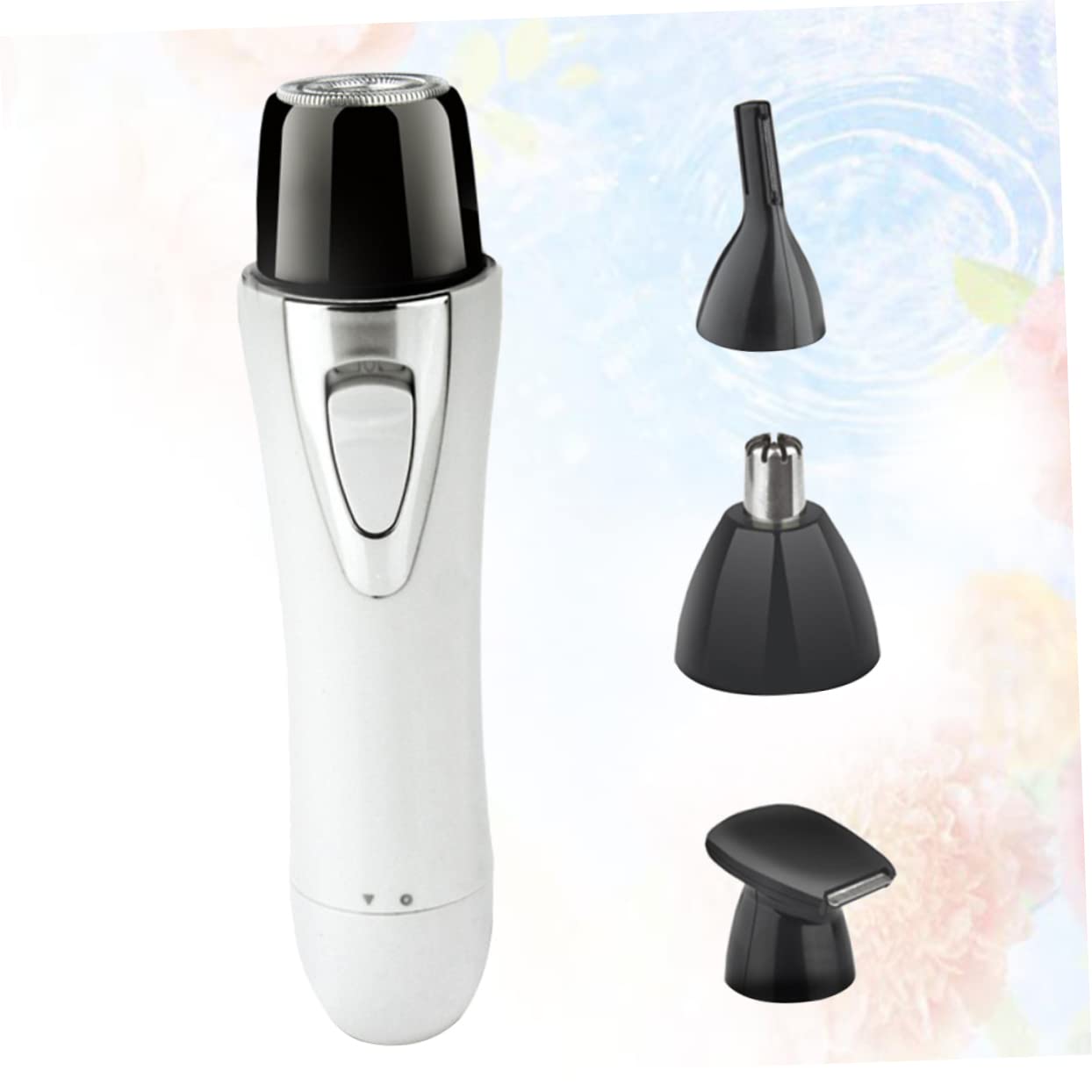 Electric Nose & Eyebrow Trimmer for Men & Women - Rechargeable Nose Hair Cutter, Brow Shaper, Facial Hair & Beard Grooming Kit - Perfect for Travel, Home & Salon Use